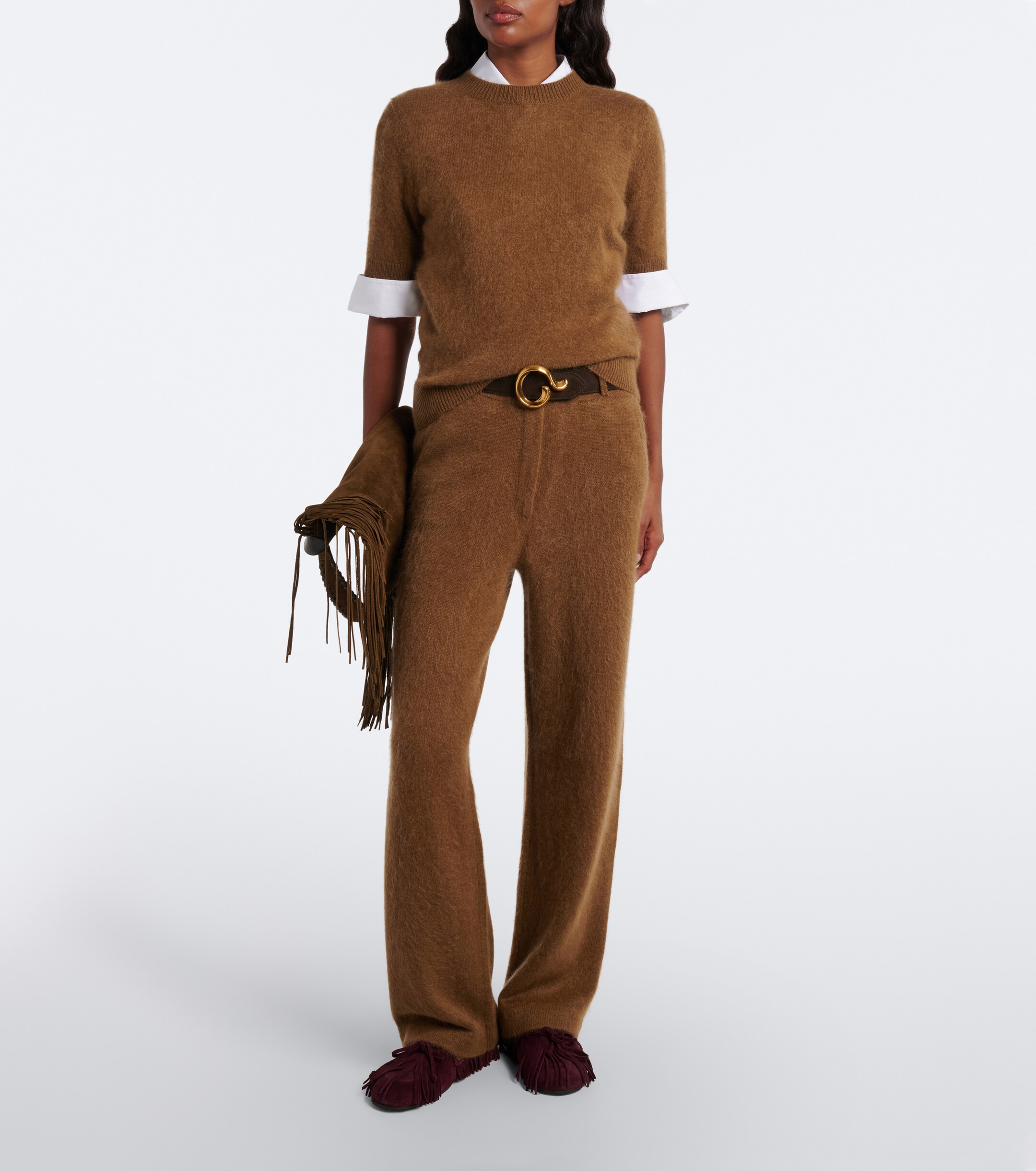 Dorothee Schumacher Dorothee Schumacher Fluffy Statements wool and cashmere sweater
