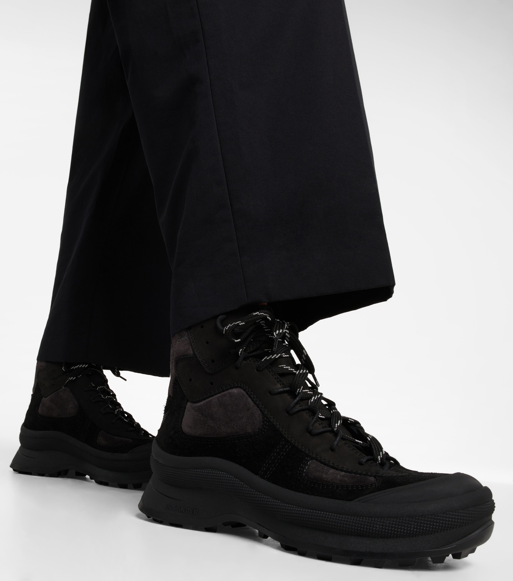 Jil Sander Suede hiking boots thumbnail