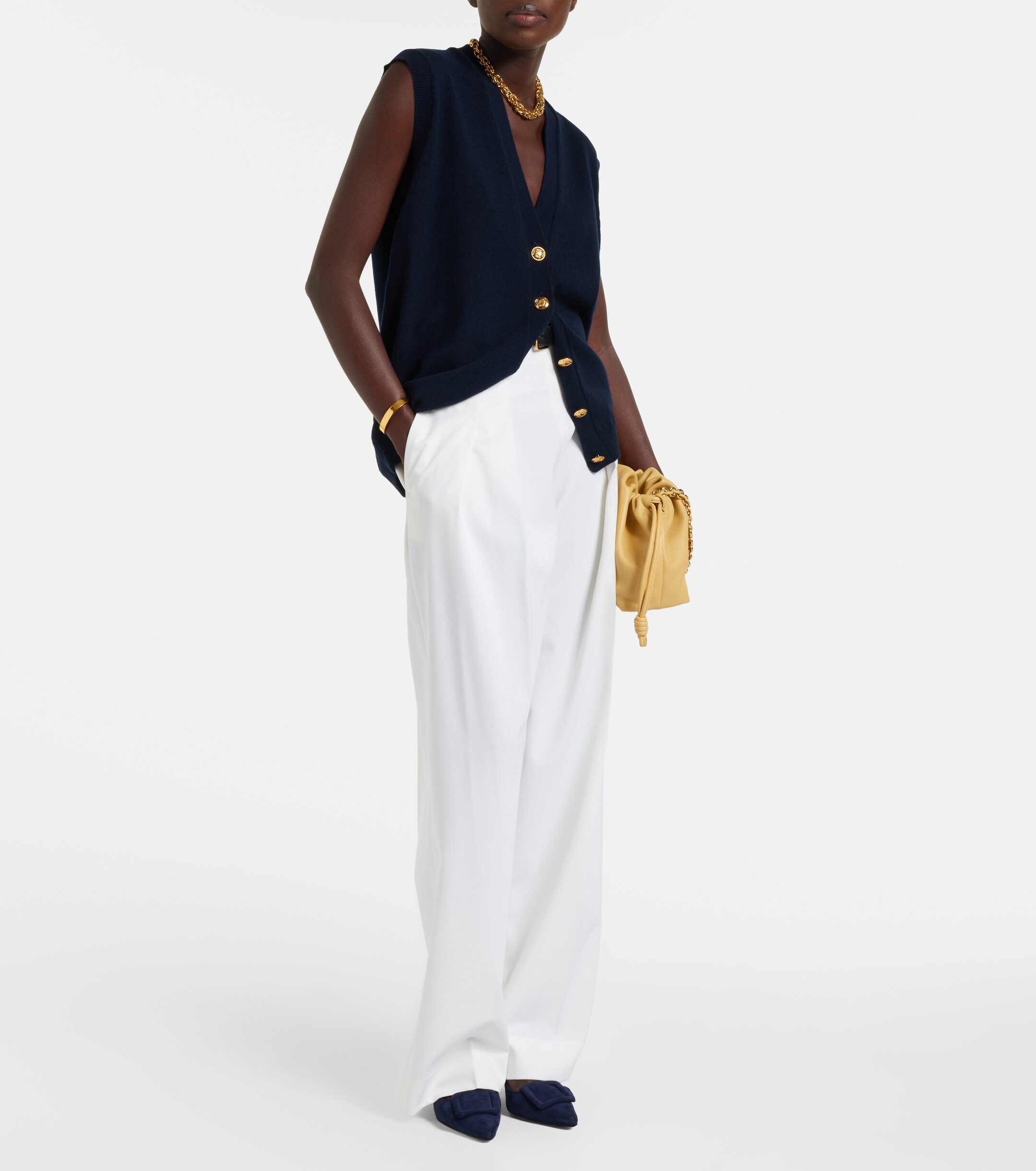Blazé Milano Blazé Milano Highland wool and cashmere vest