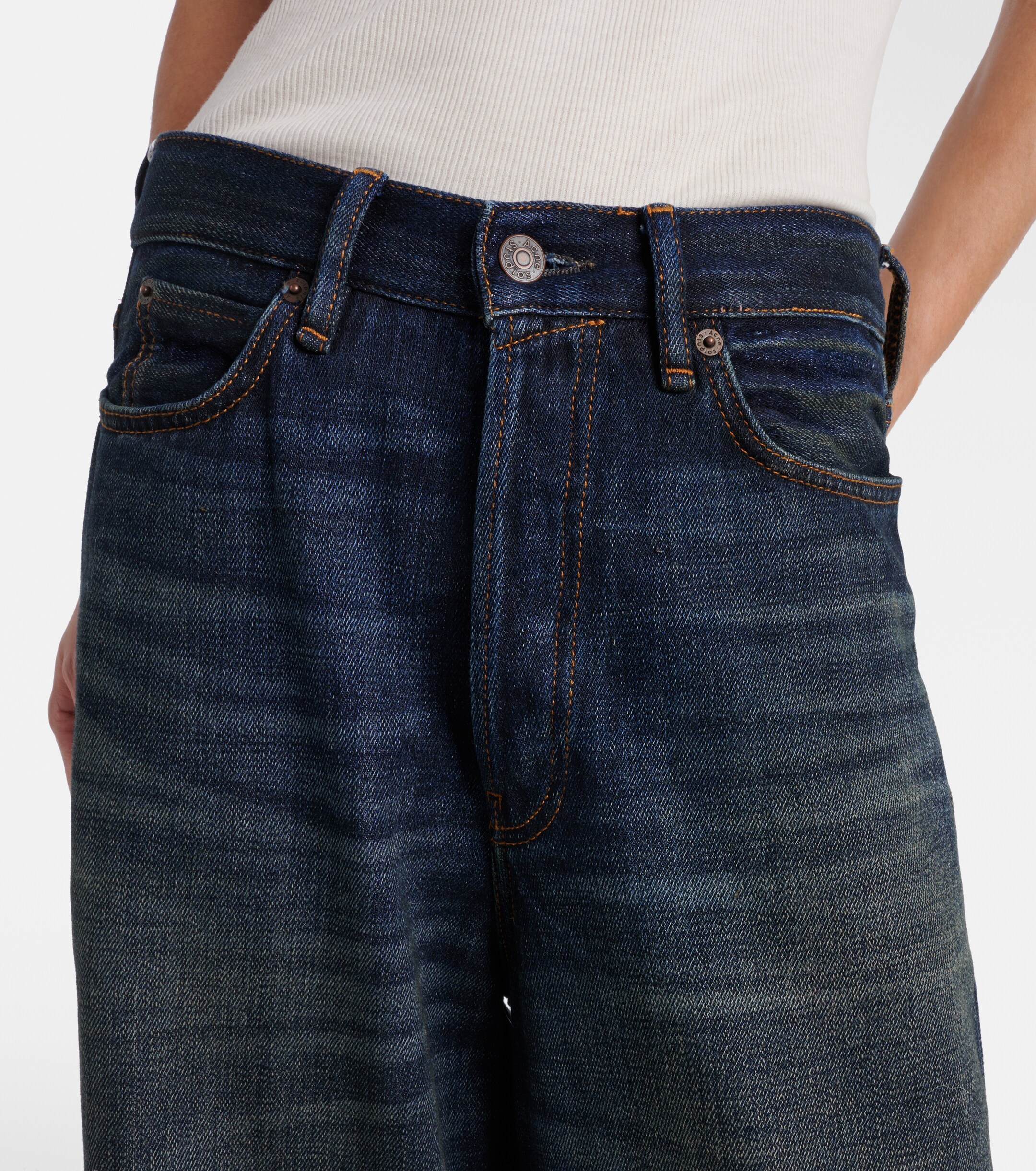 Acne Studios - Acne Studios 1981 Yoyogi wide-leg jeans | Plush