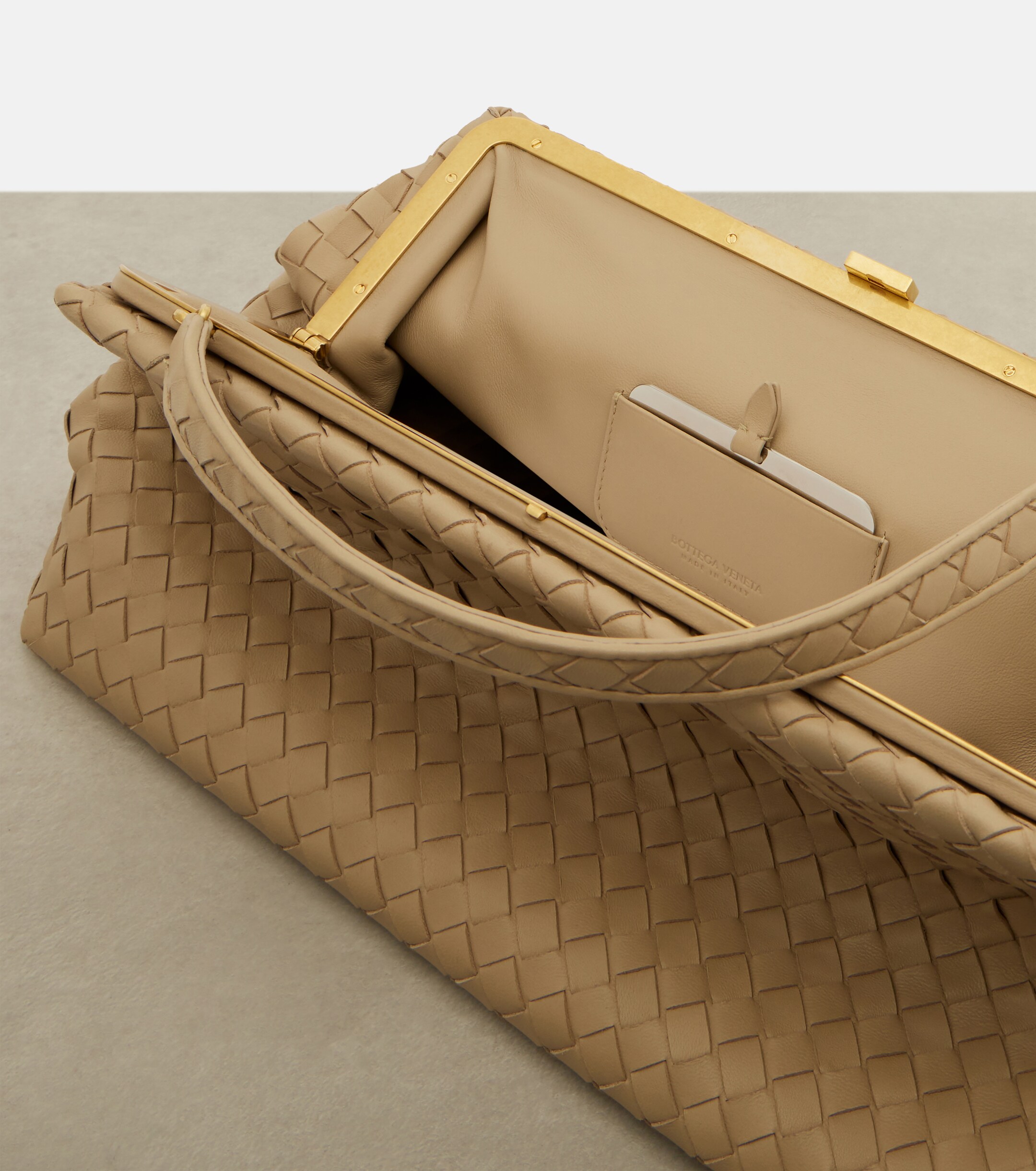 Bottega Veneta 1998 Intrecciato leather shoulder bag