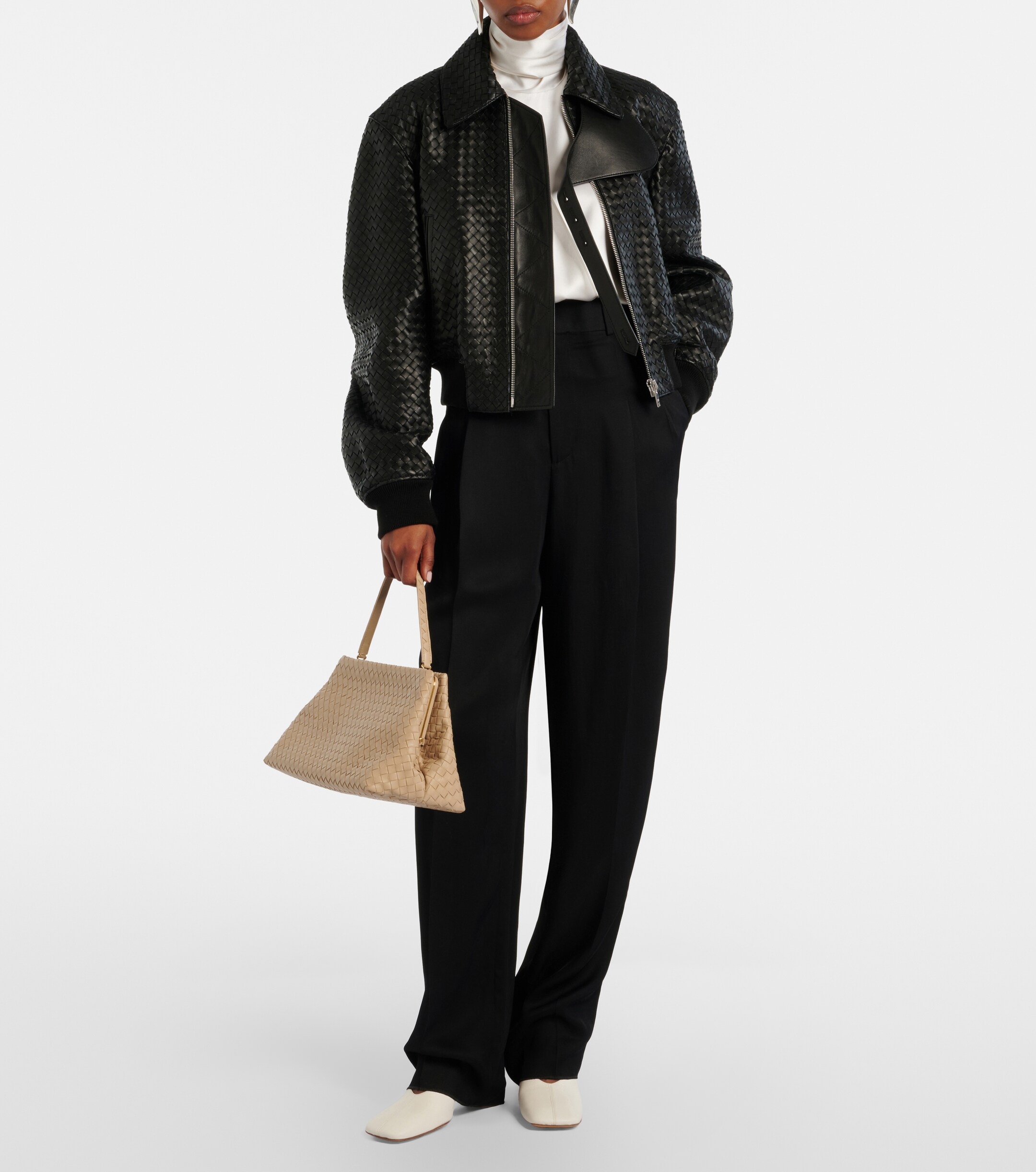 Bottega Veneta 1998 Intrecciato leather shoulder bag