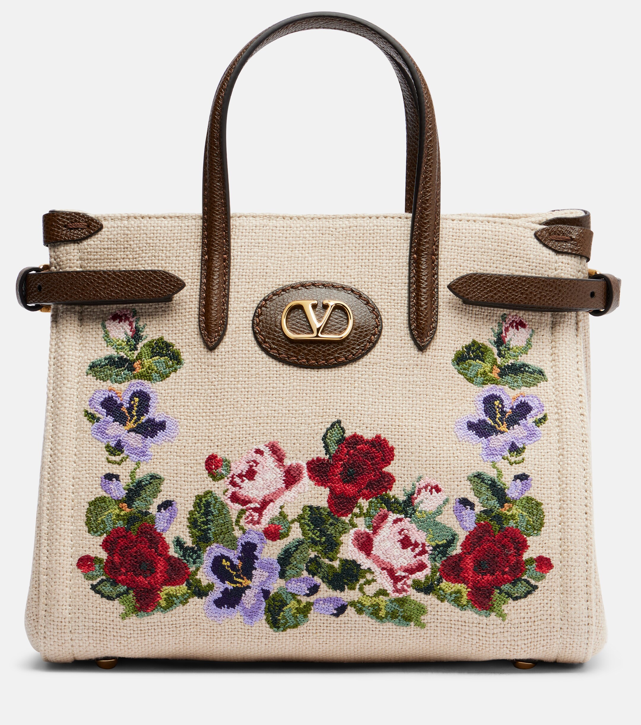 Valentino Garavani Antibes Medium canvas top-handle bag