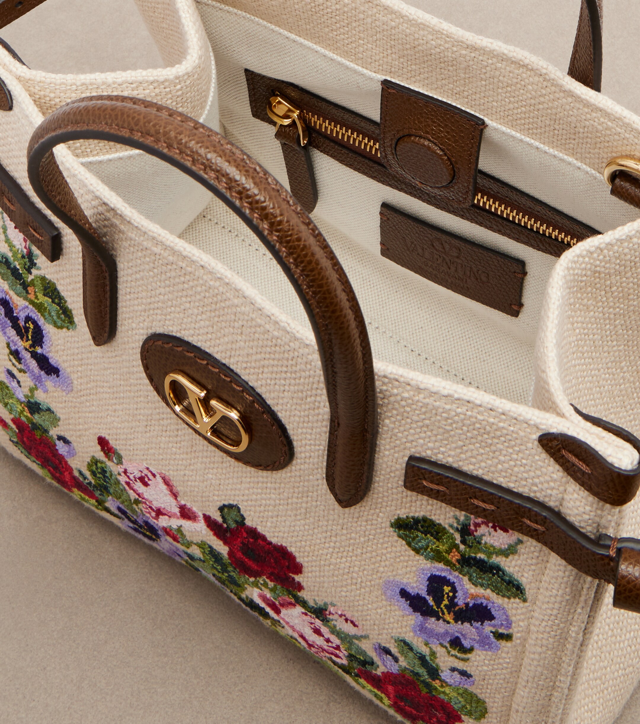 Valentino Garavani Antibes Medium canvas top-handle bag thumbnail
