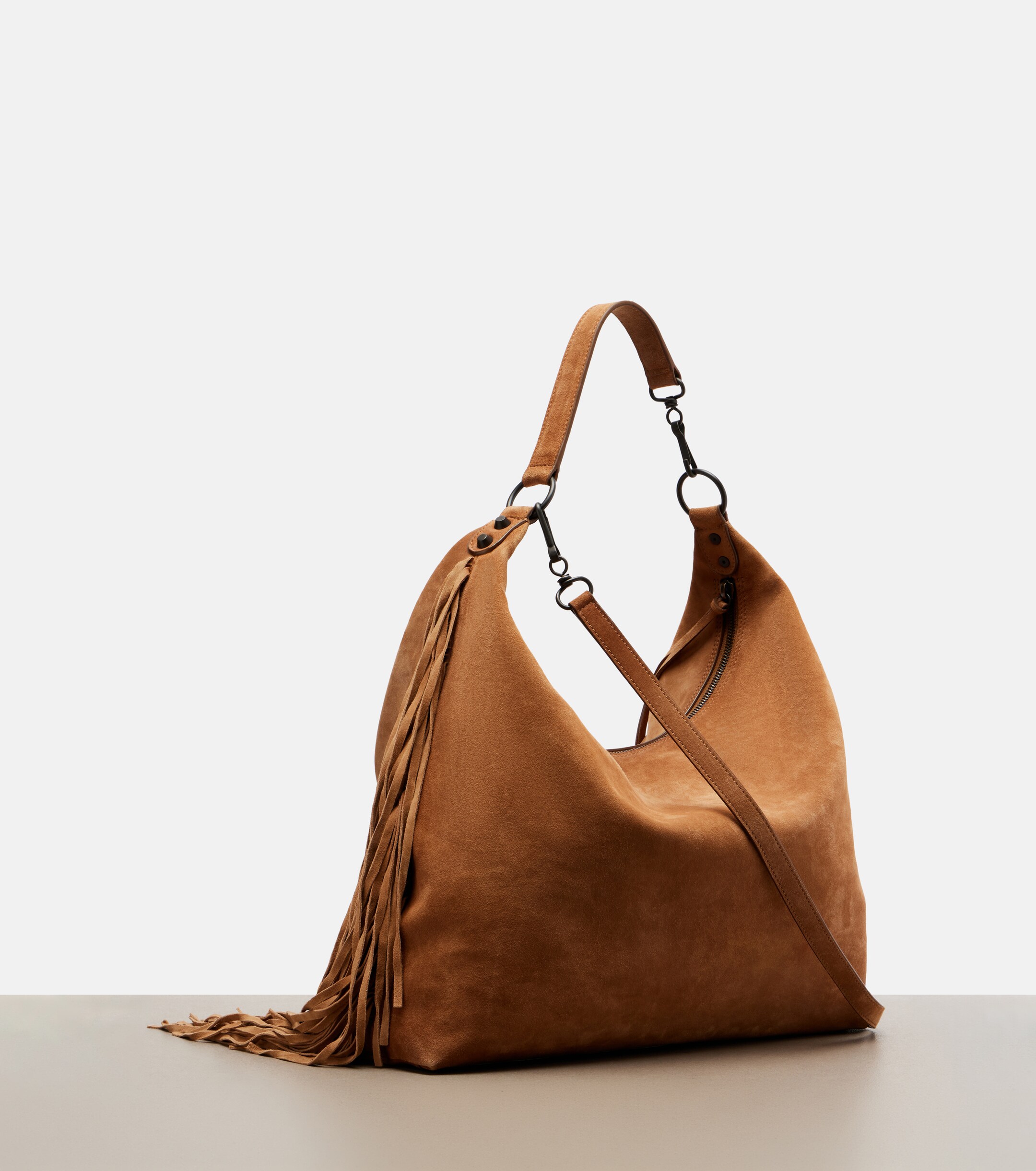 Balenciaga Le City Medium suede shoulder bag