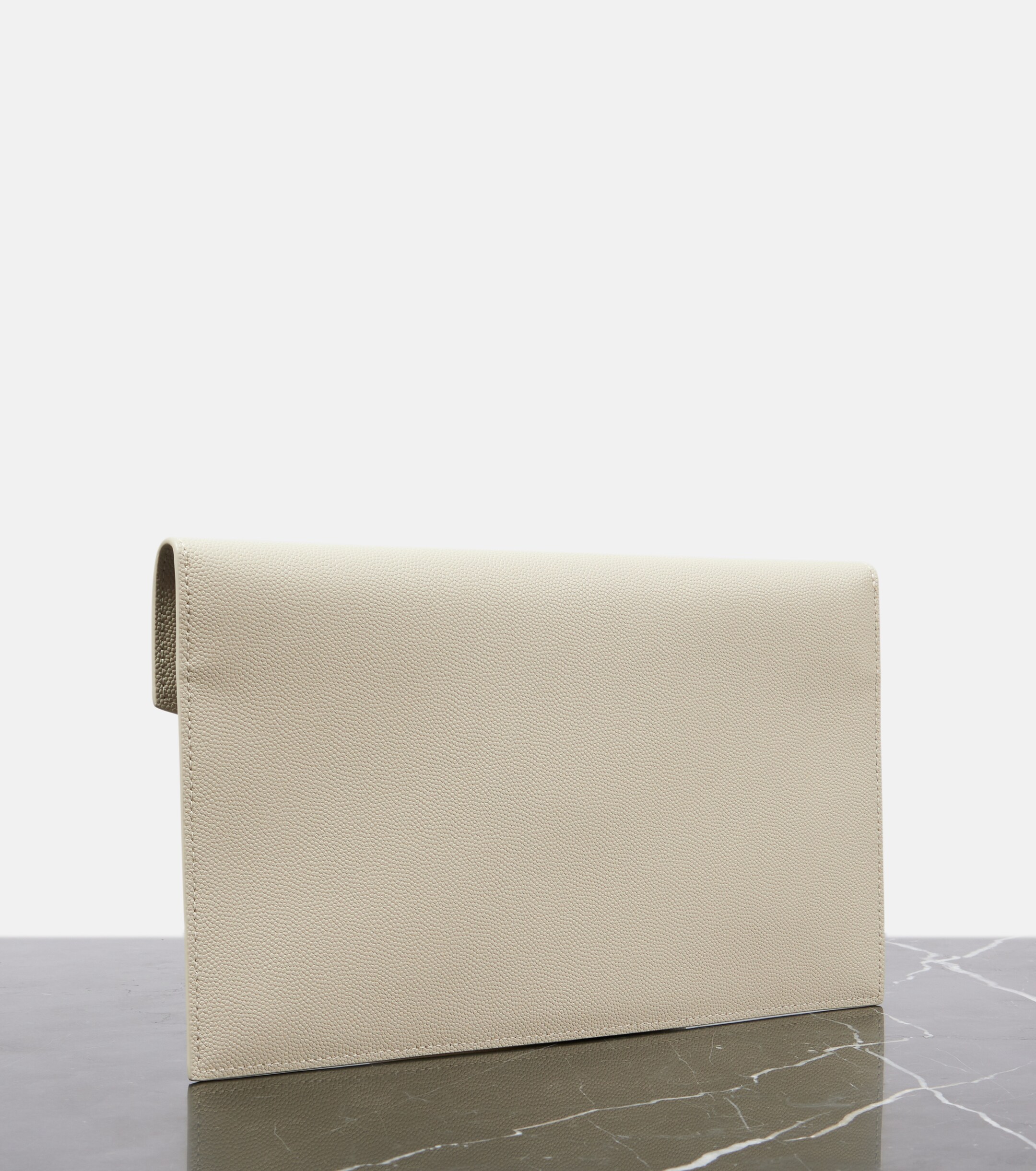 Saint Laurent Uptown leather clutch