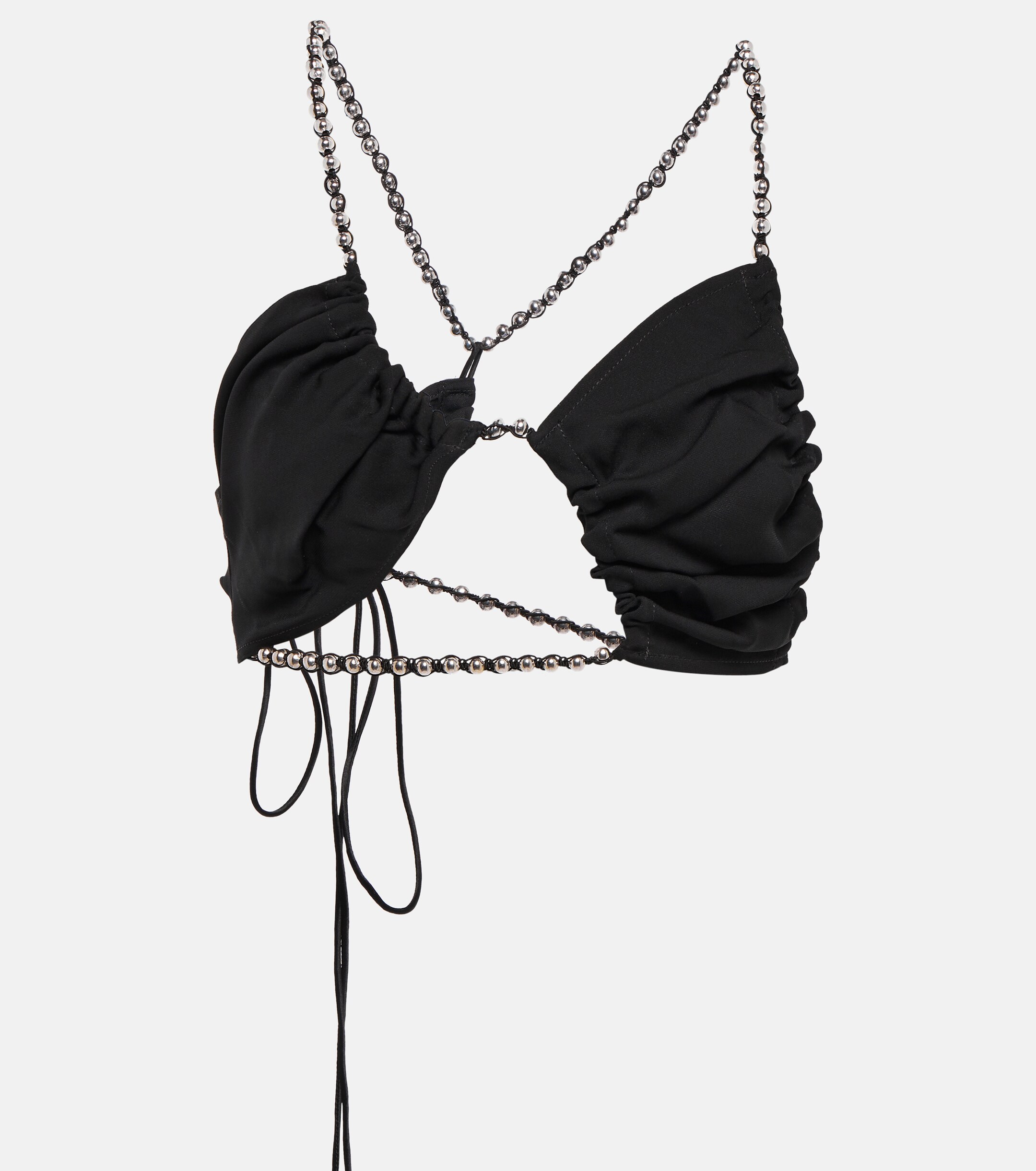 Christopher Esber Embellished cutout top