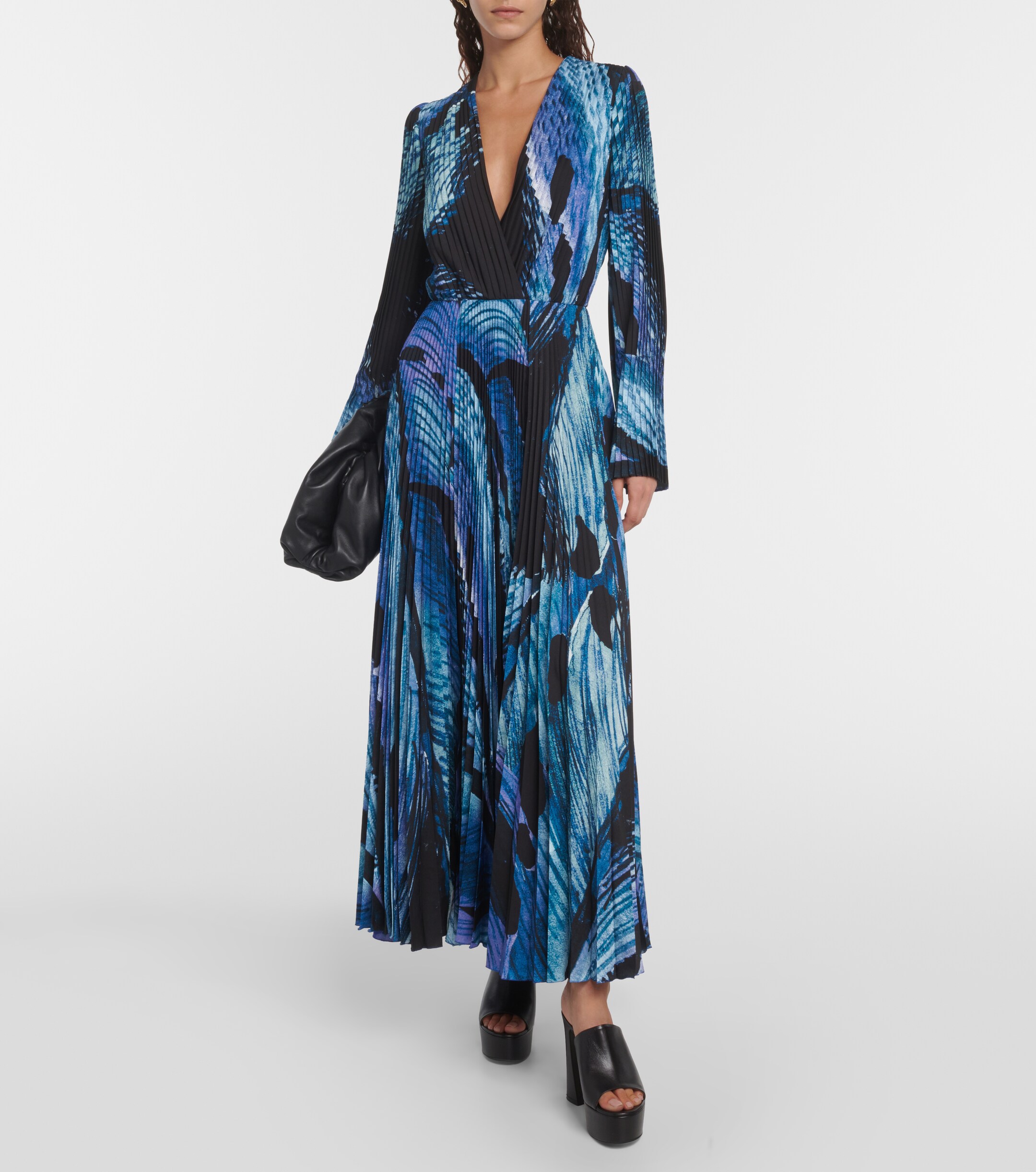 Altuzarra Antiparos pleated maxi dress