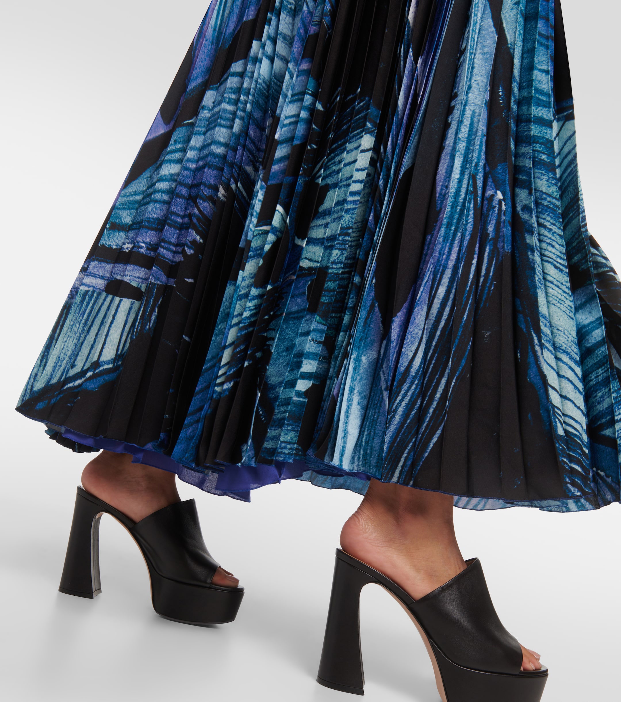 Altuzarra Antiparos pleated maxi dress