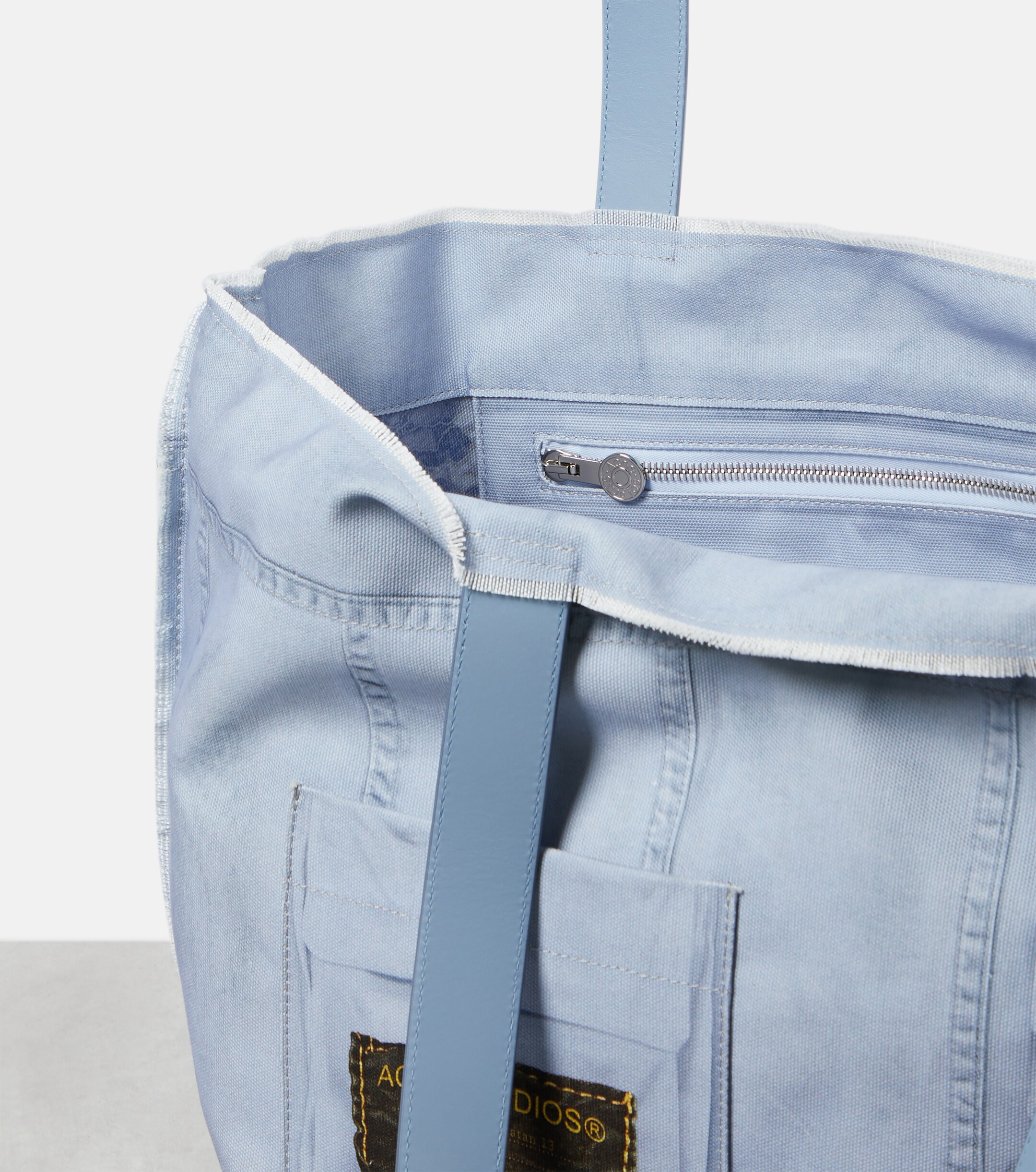 Acne Studios Midsummer Large cotton canvas tote bag
