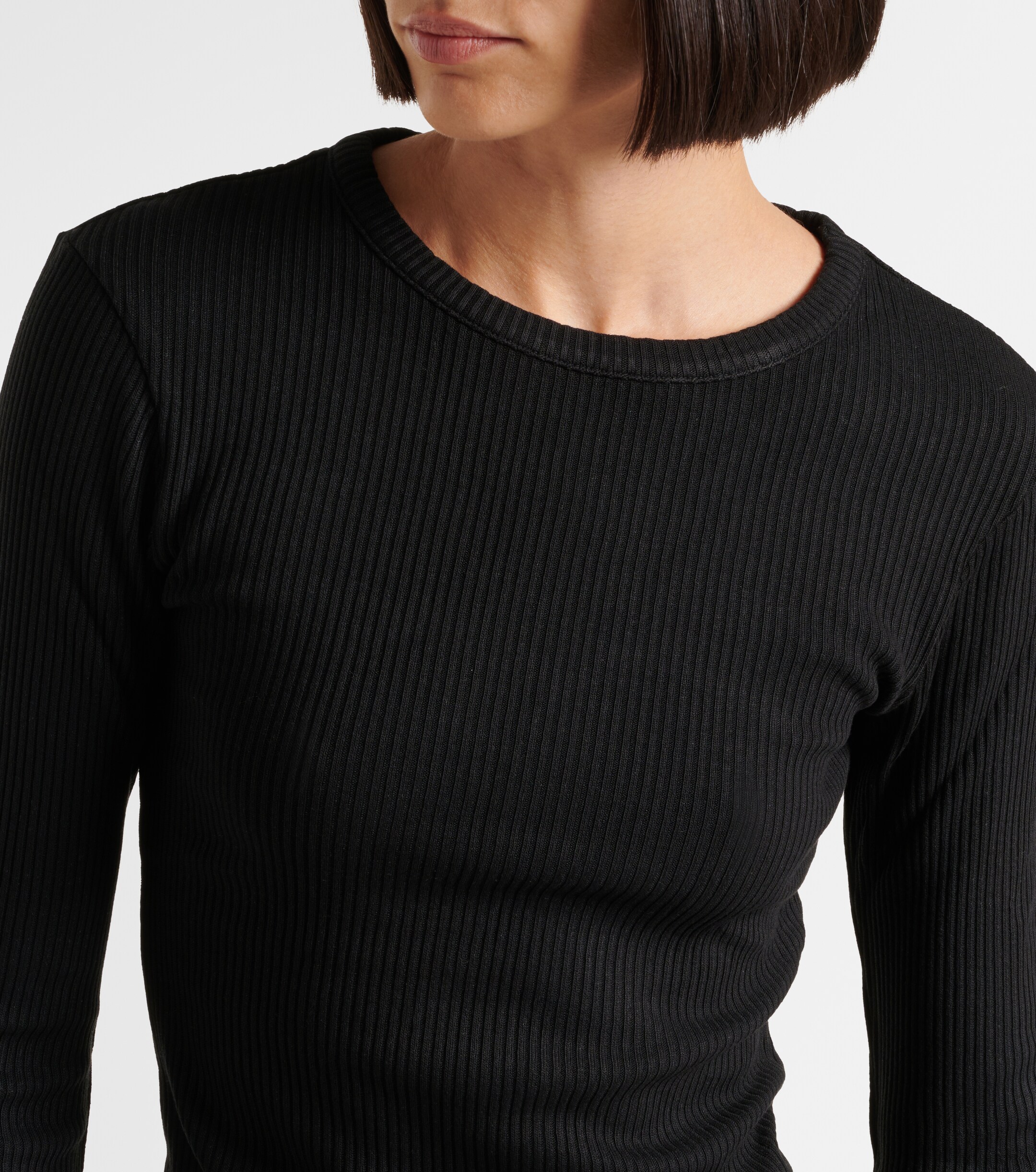 Citizens Of Humanity Bina ribbed-knit jersey top thumbnail