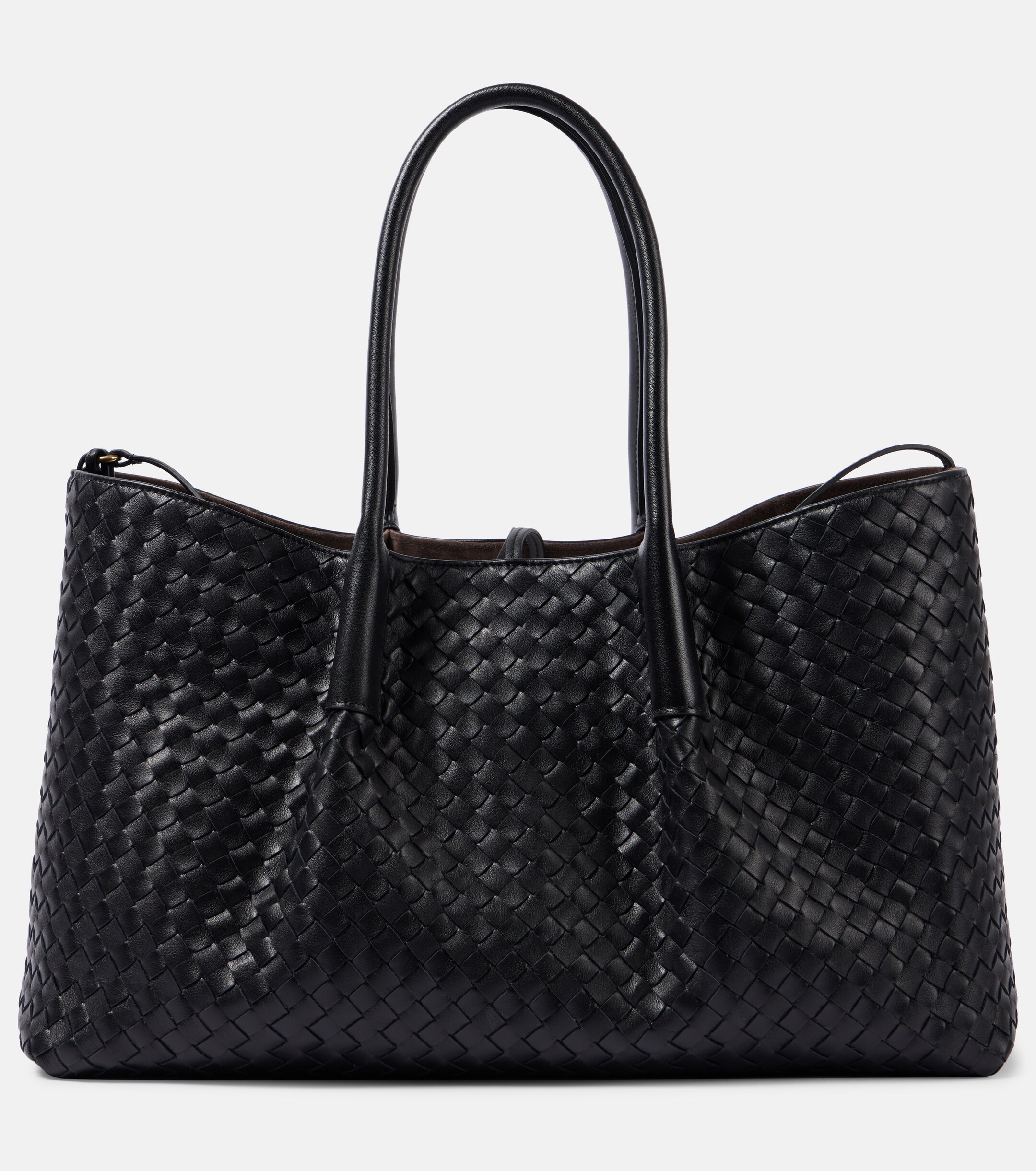 Bottega Veneta New Tote Intrecciato Large leather tote bag