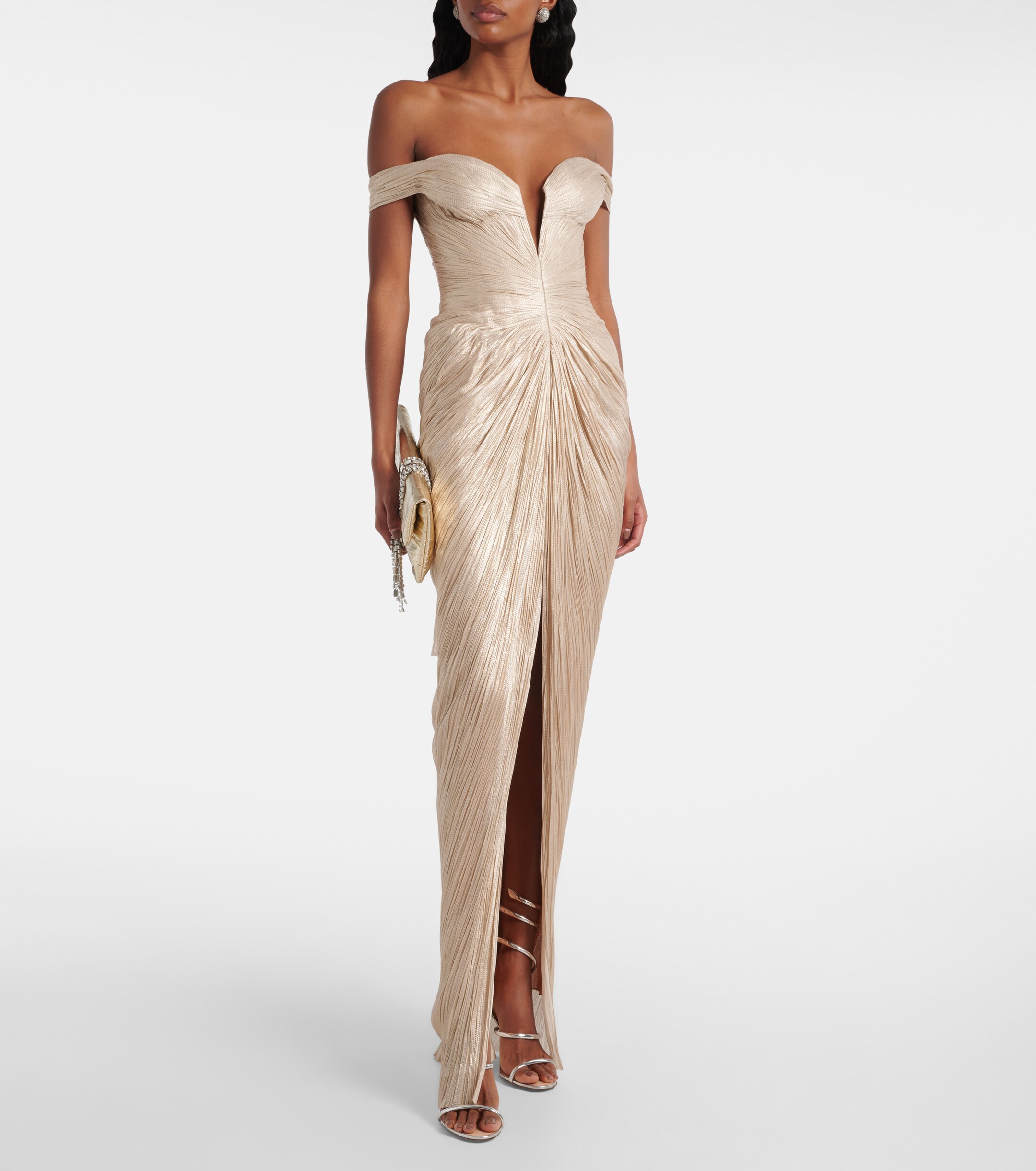 Maria Lucia Hohan Diella silk corset gown
