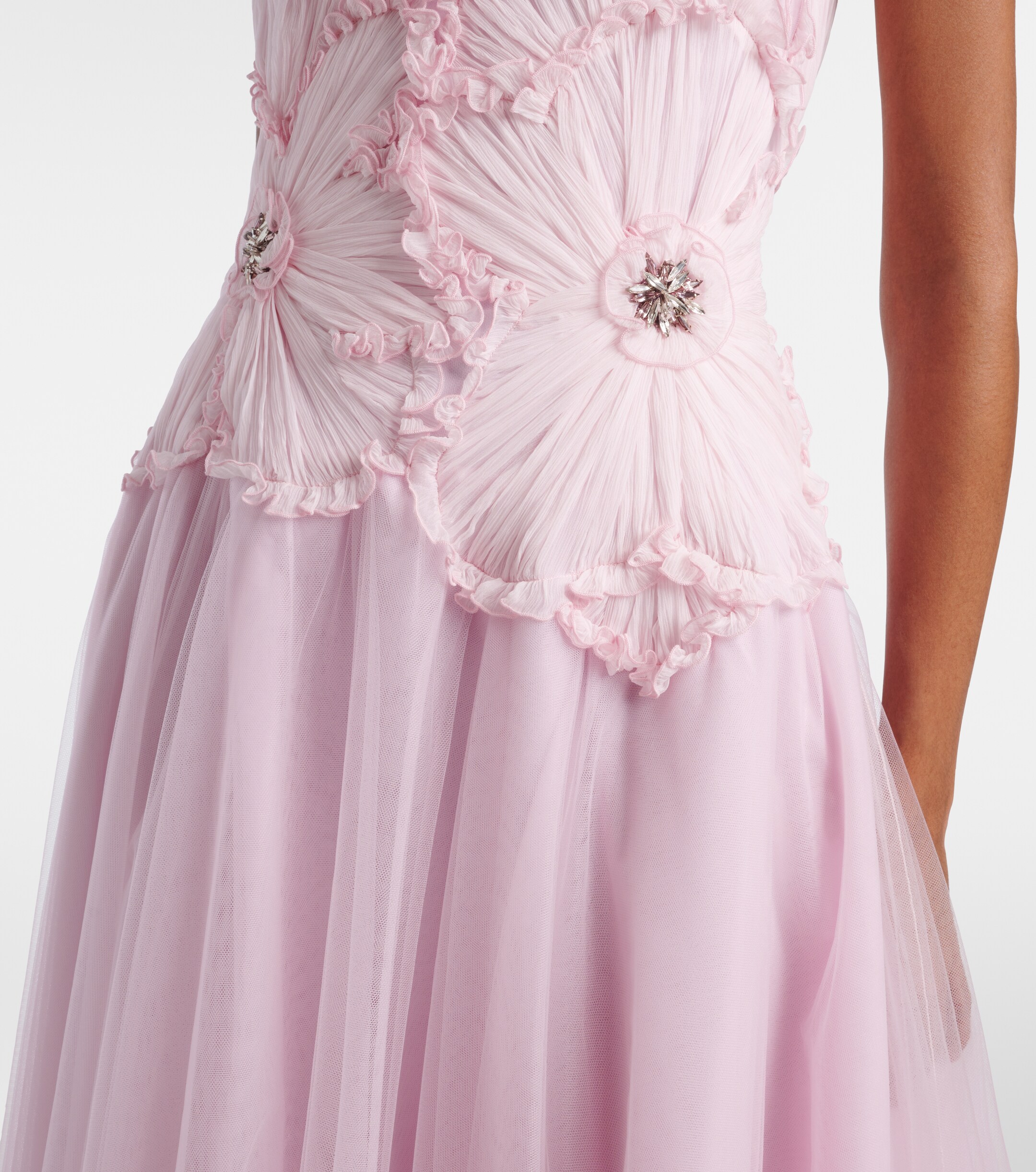 sachin and babi light blue dress Violette Soutache Dress – JS Collections