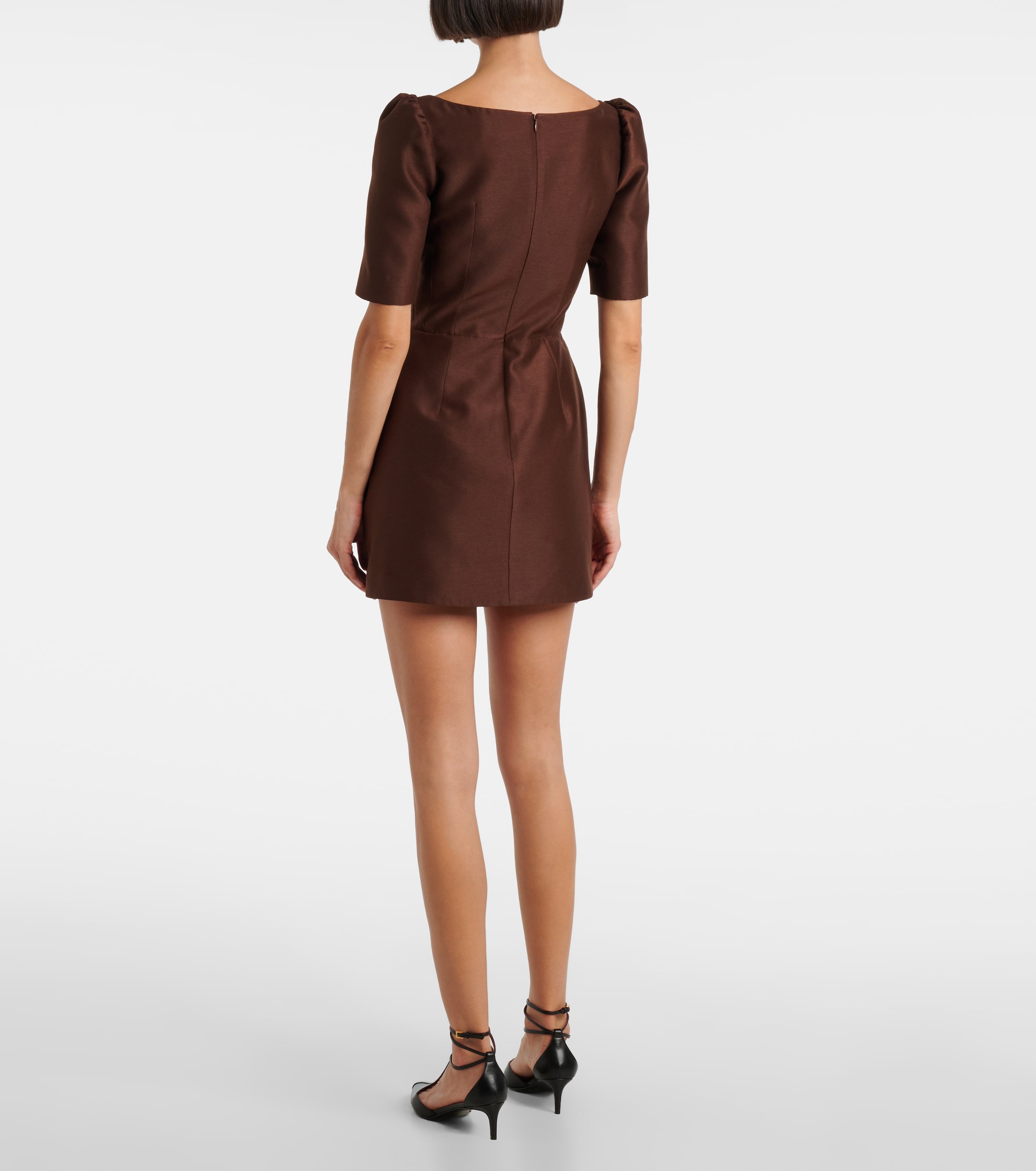 SHUSHU/TONG Bow-detail minidress thumbnail