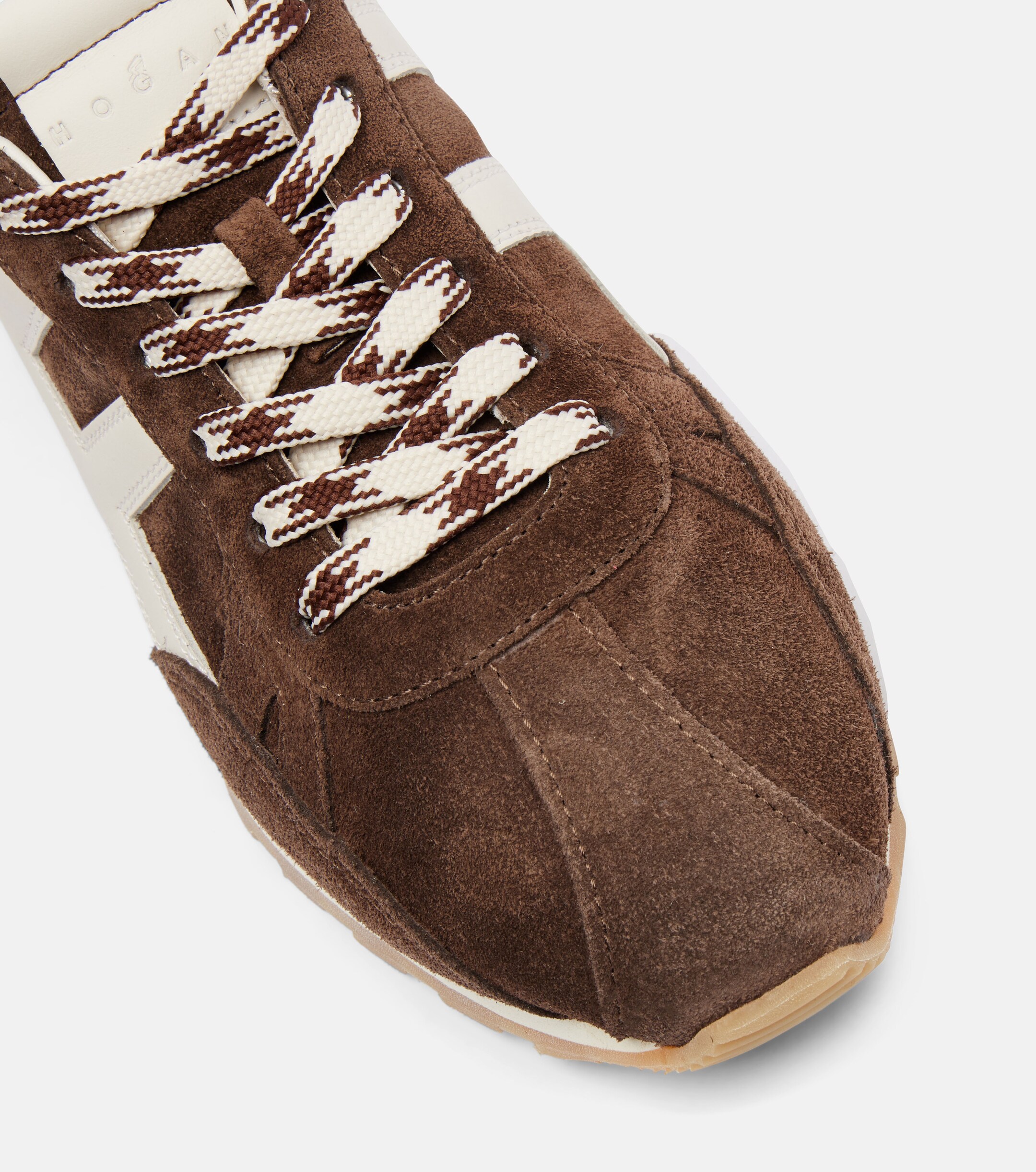 Hogan Cool Allacciato H suede sneakers