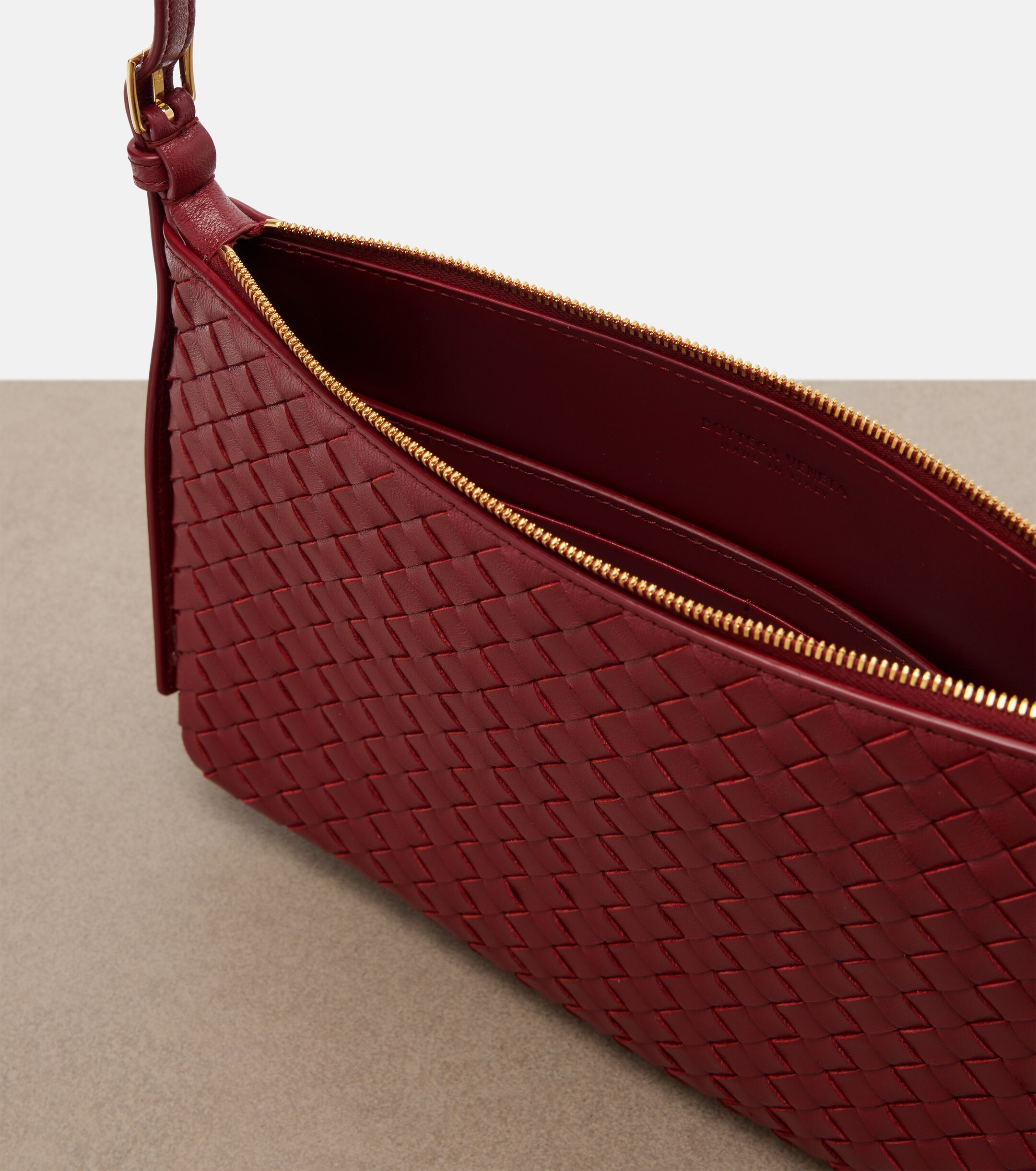 Bottega Veneta Intrecciato leather crossbody bag