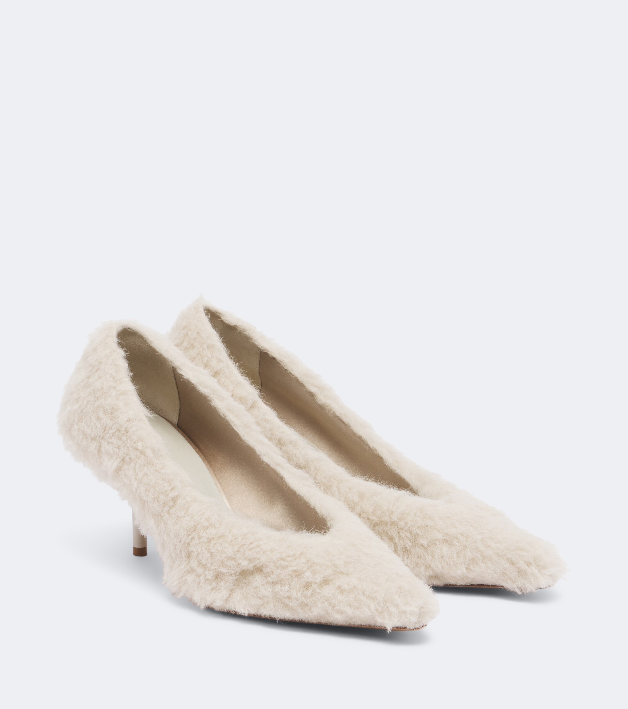 Max Mara Max Mara Shearling pumps