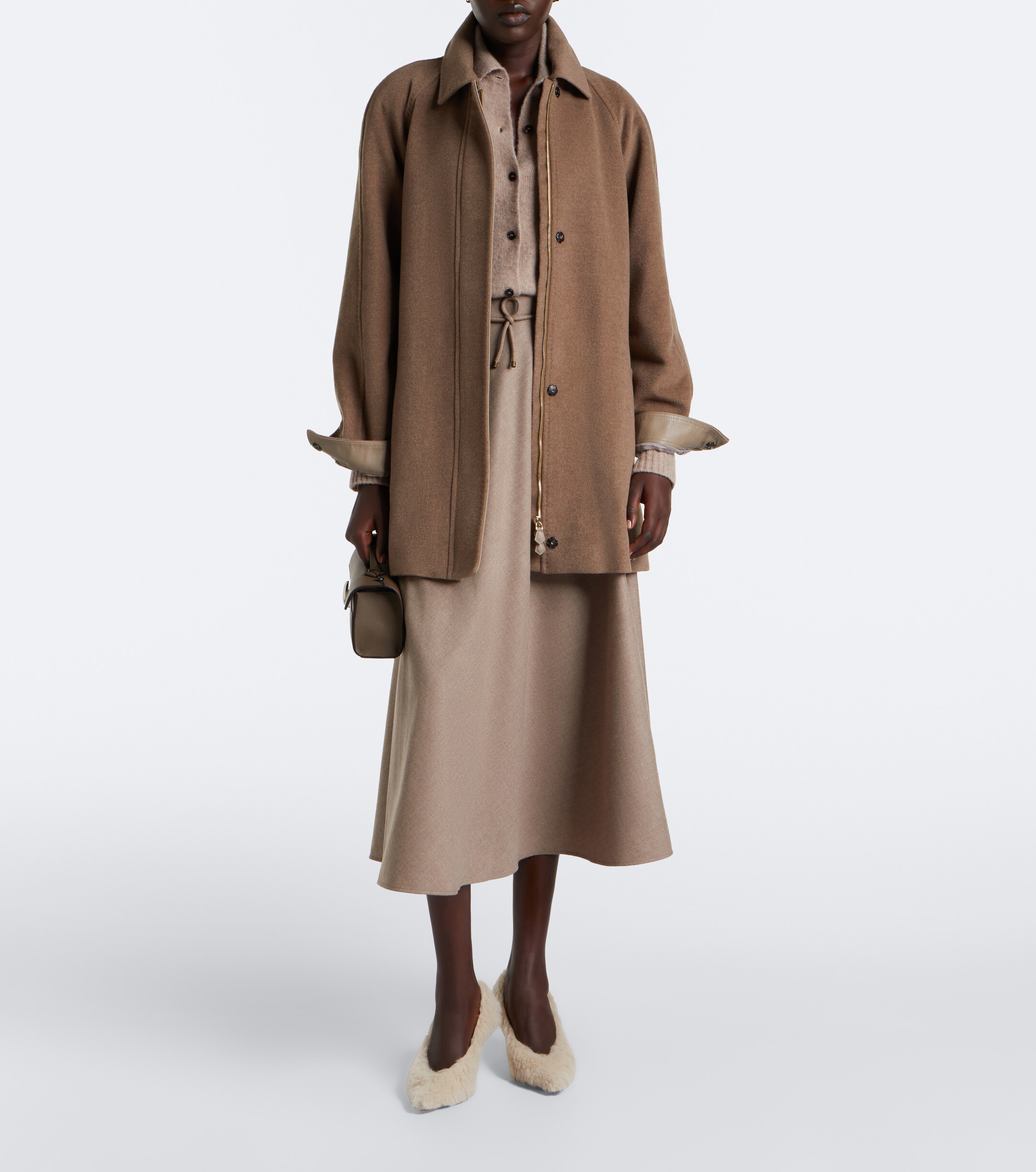 Max Mara Max Mara Shearling pumps