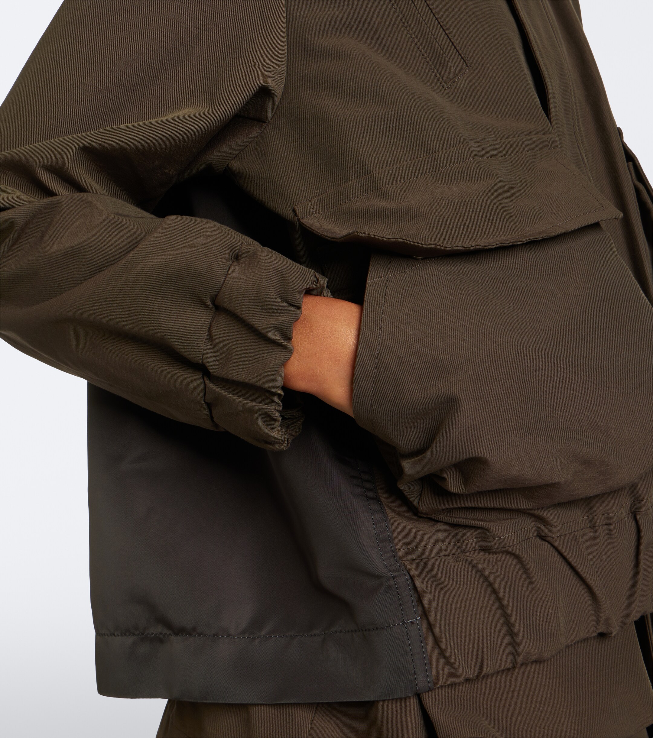 Sacai Sacai Cotton-blend blouson jacket