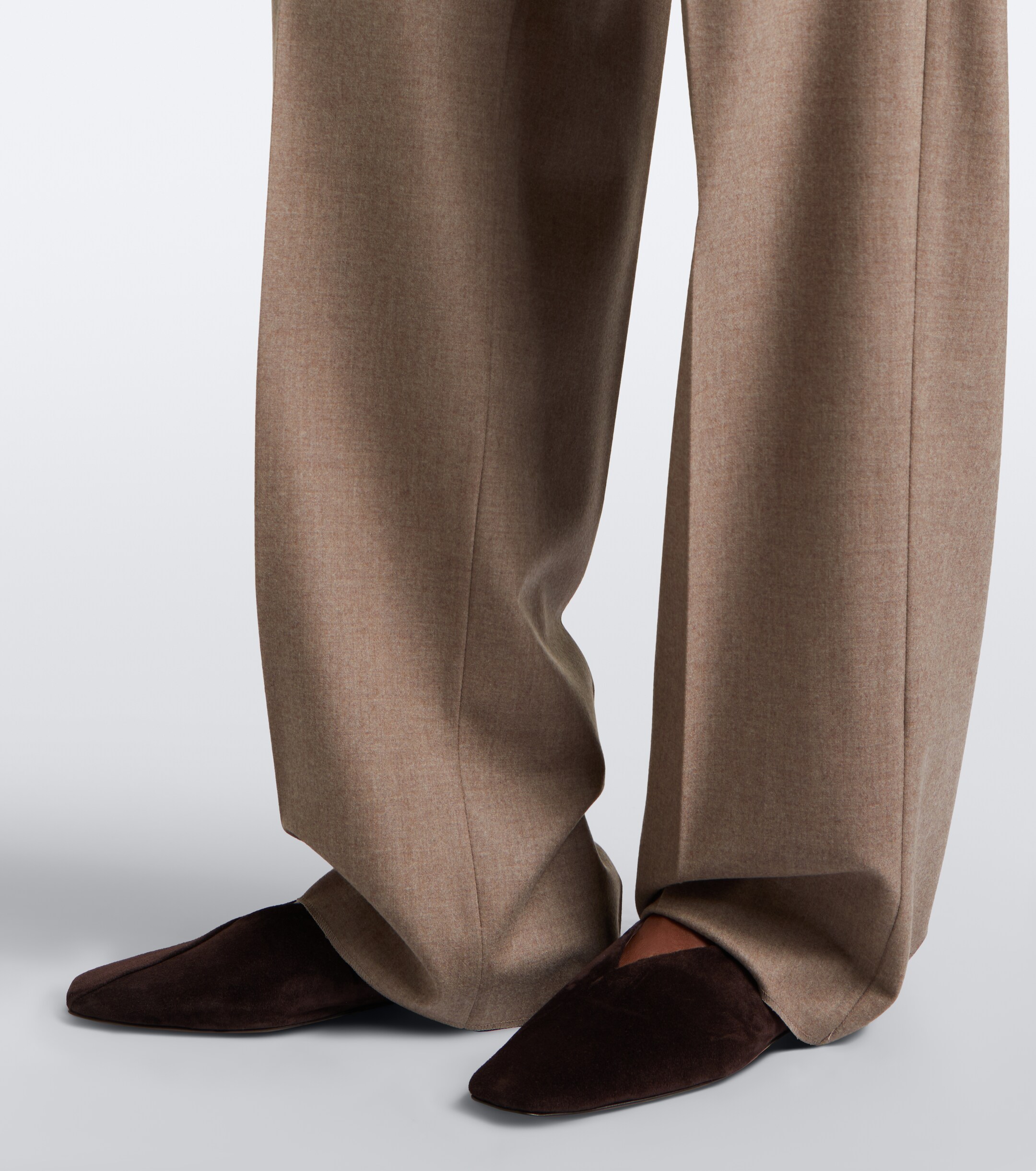 Max Mara Max Mara Cashmere-blend straight pants