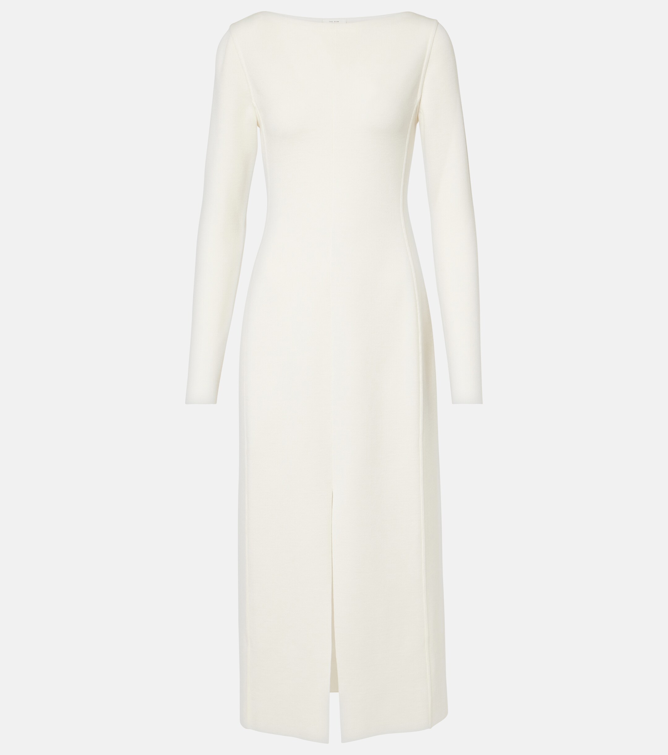 The Row Iragi knitted midi dress thumbnail