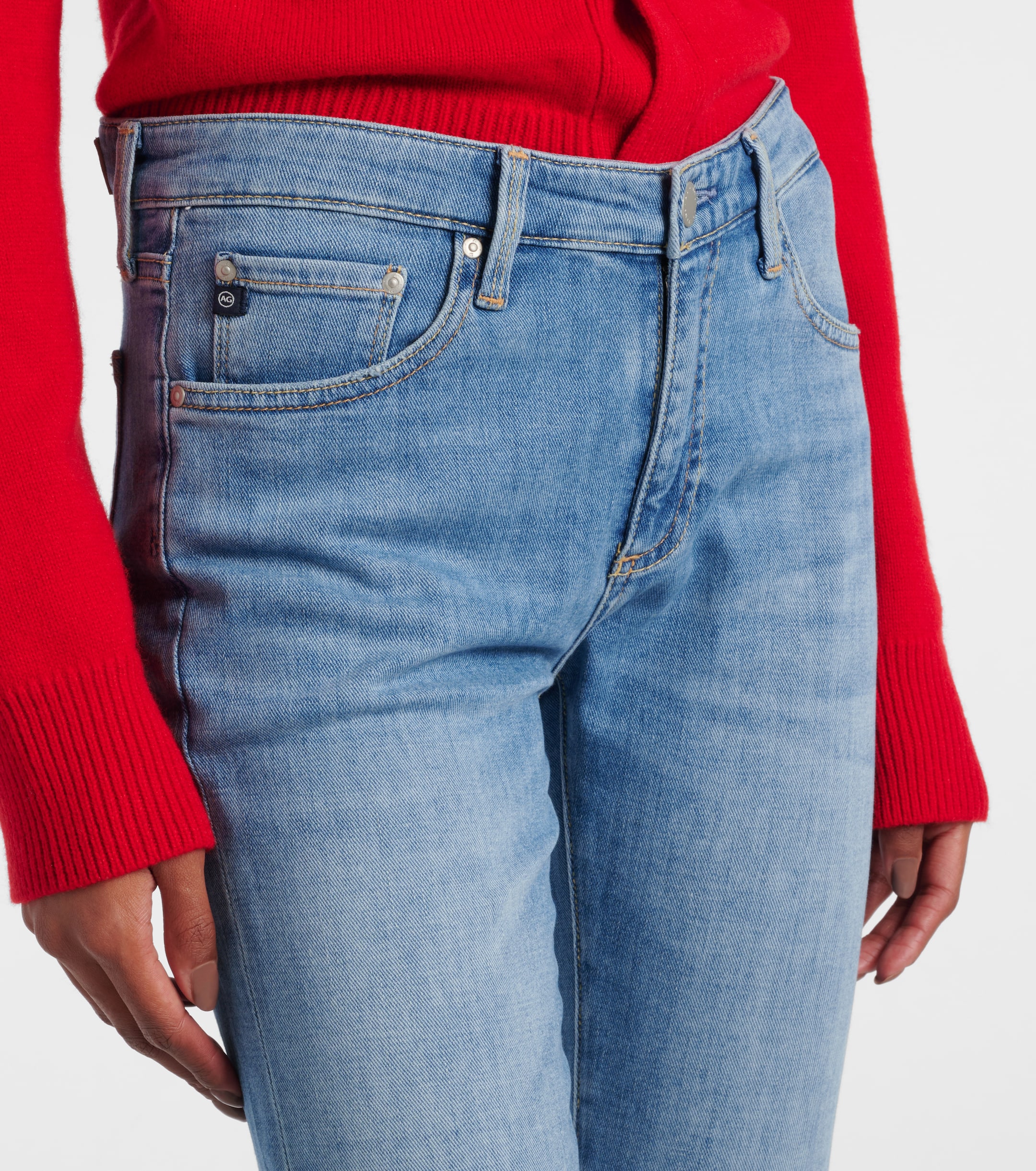 AG Jeans Prima Ankle mid-rise skinny jeans
