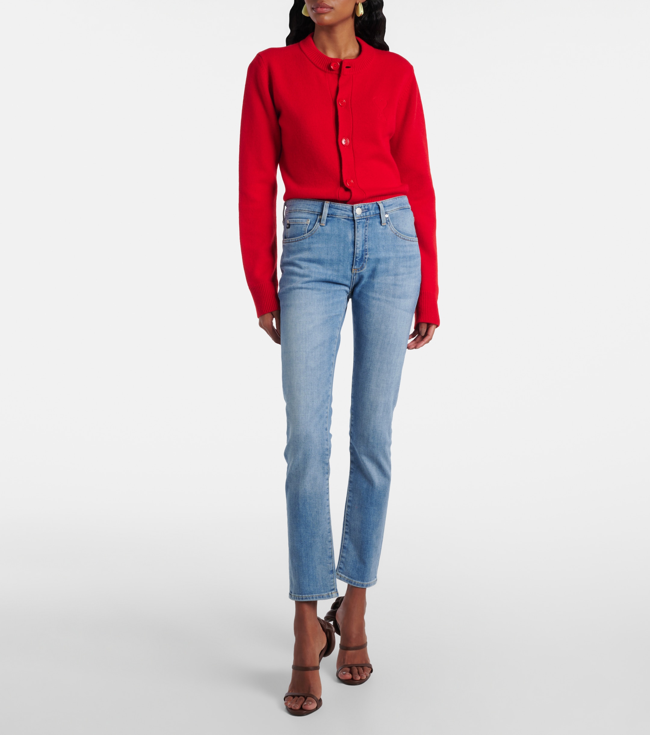AG Jeans Prima Ankle mid-rise skinny jeans