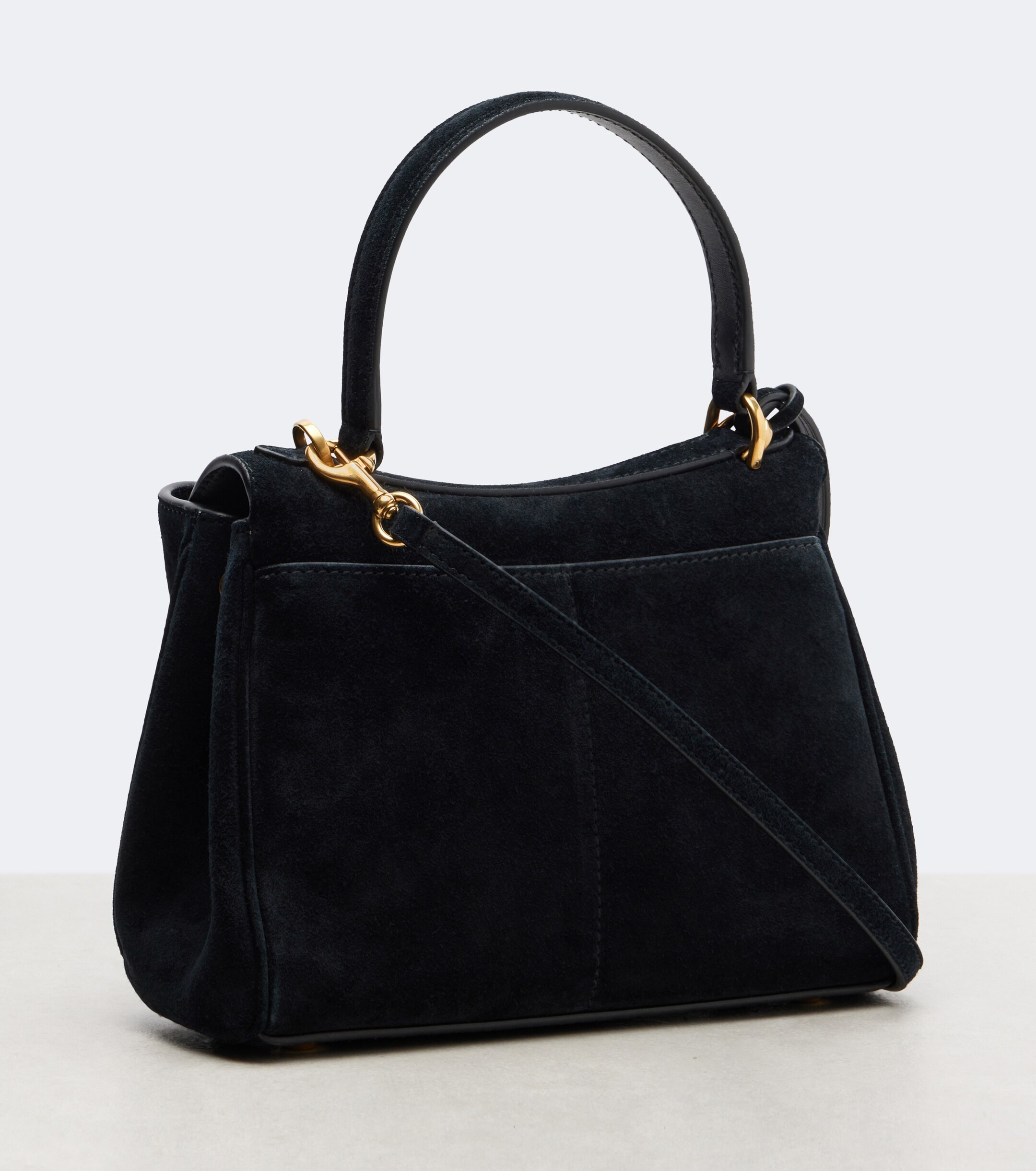 Balenciaga Rodeo Mini suede top-handle bag
