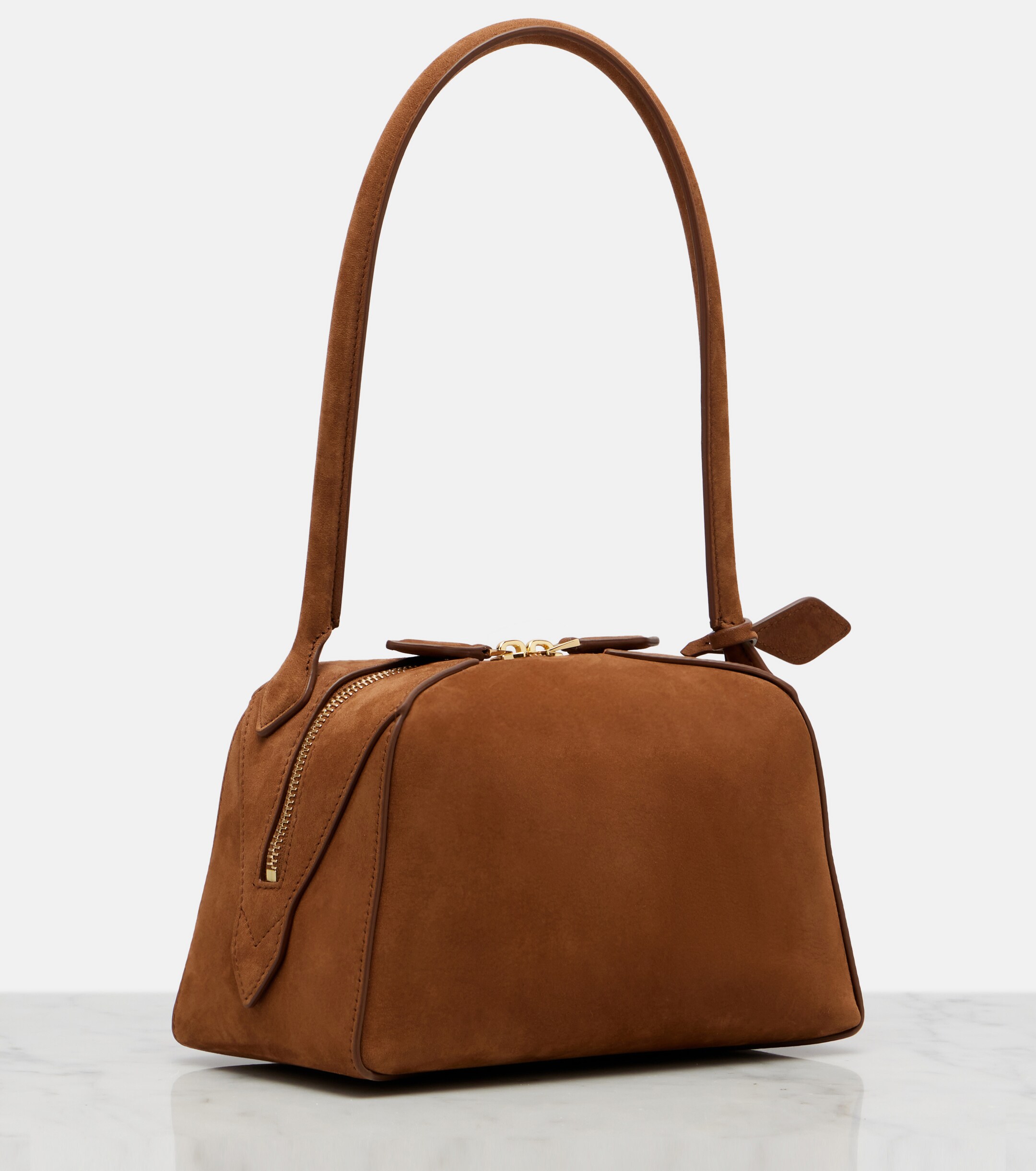 Alaïa Le Bouledouge suede shoulder bag