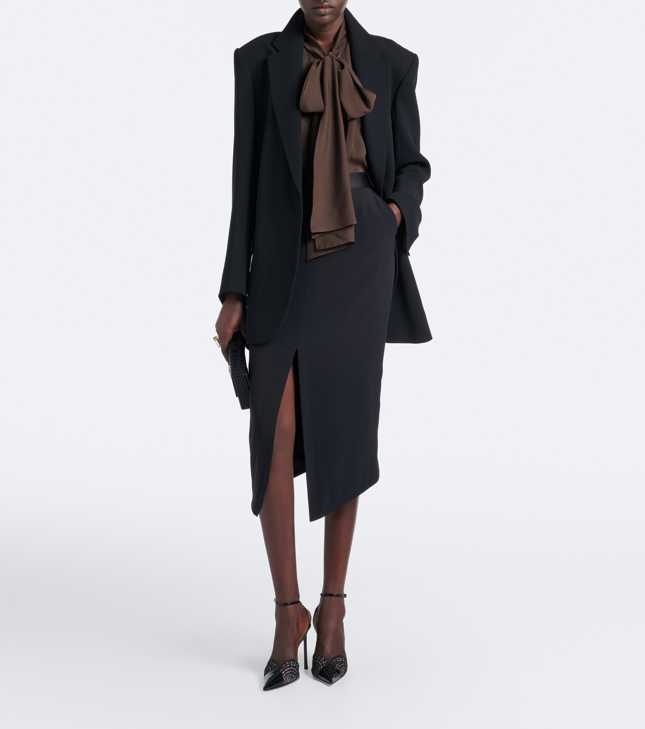 Tom Ford Tom Ford Lace and patent leather pumps