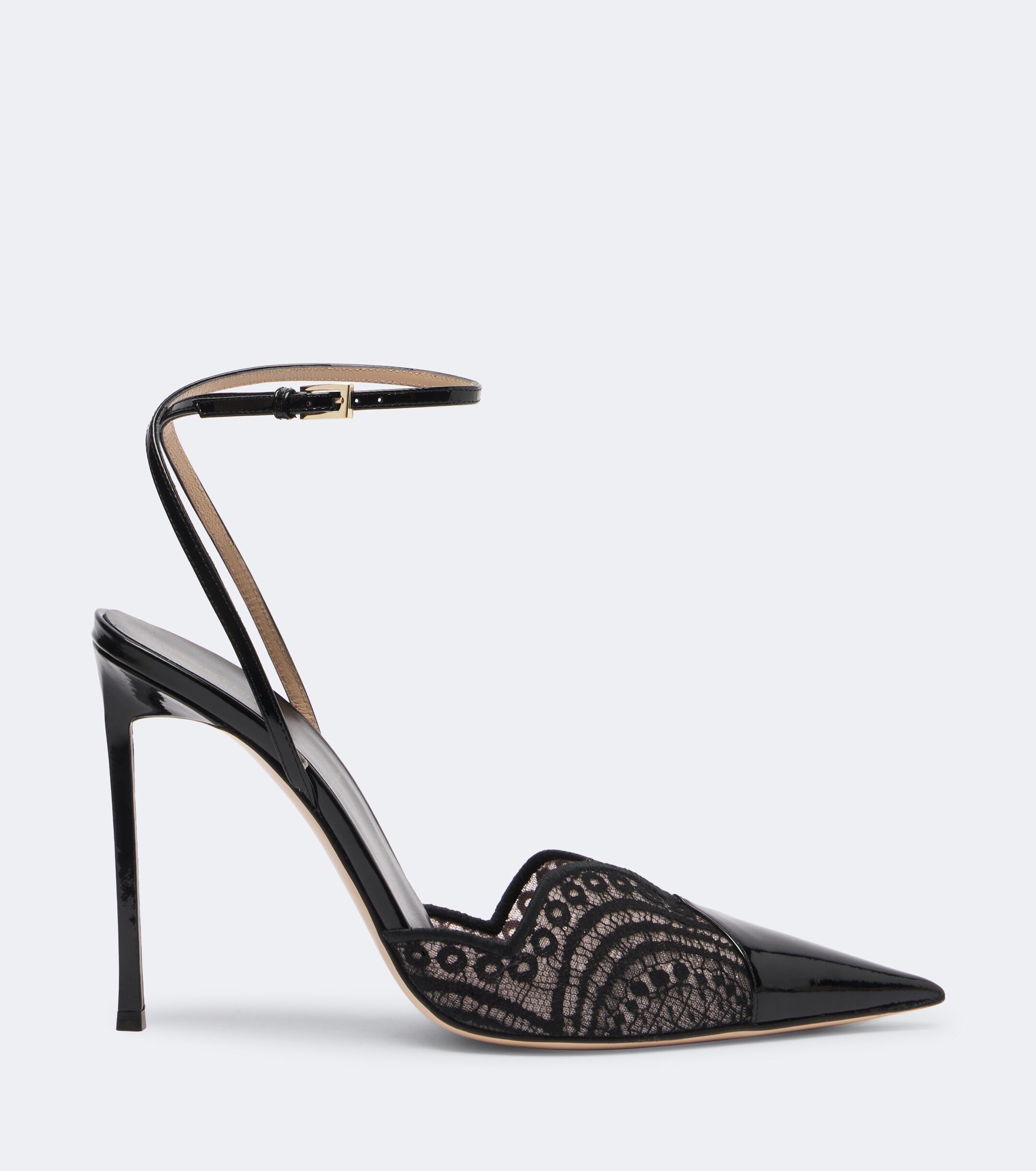 Tom Ford Tom Ford Lace and patent leather pumps