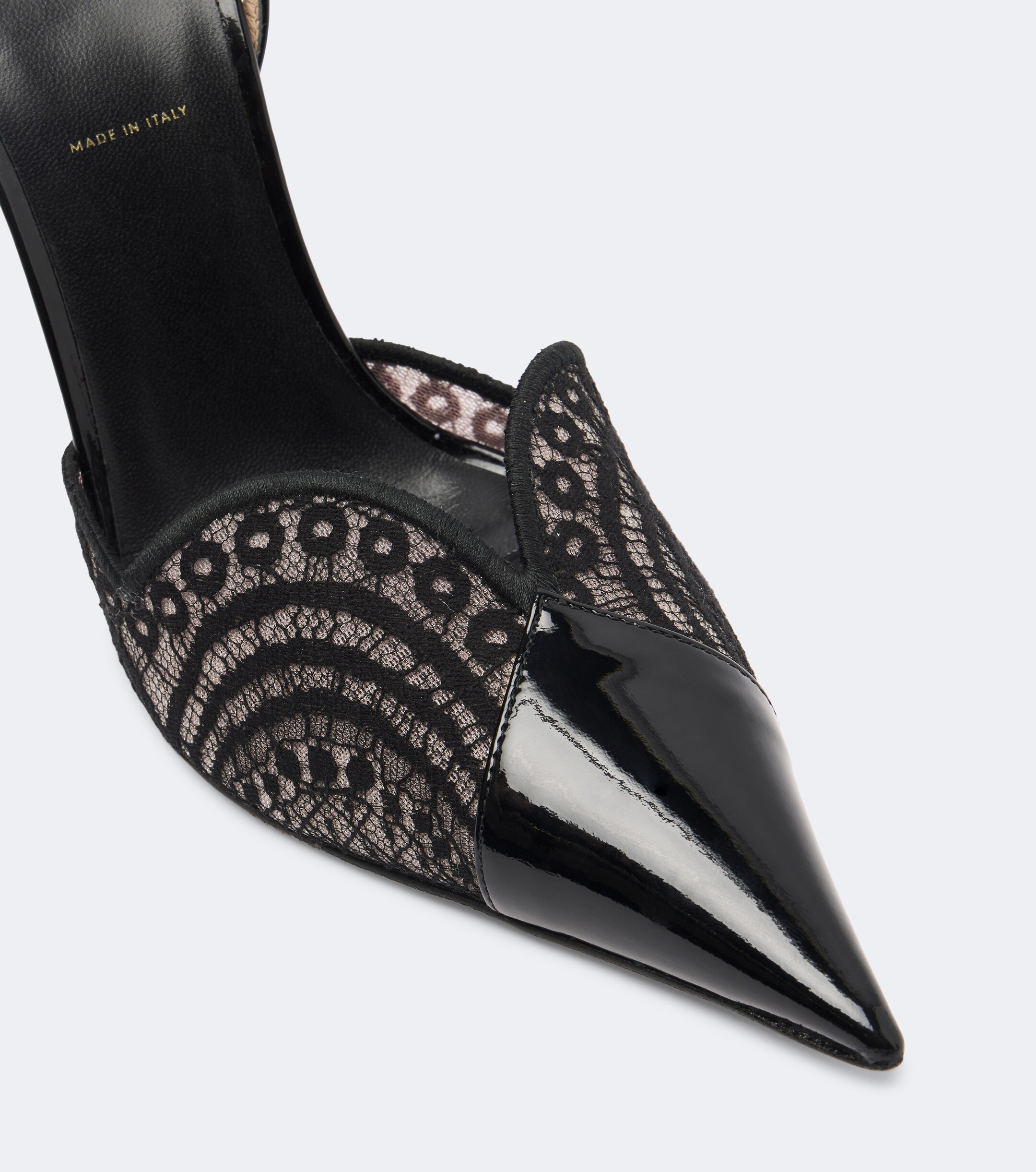 Tom Ford Tom Ford Lace and patent leather pumps