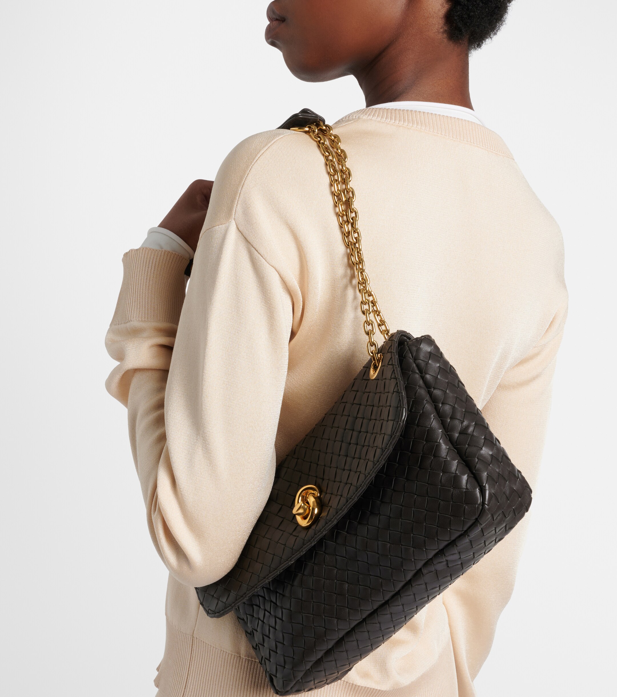Bottega Veneta Madison Medium leather shoulder bag