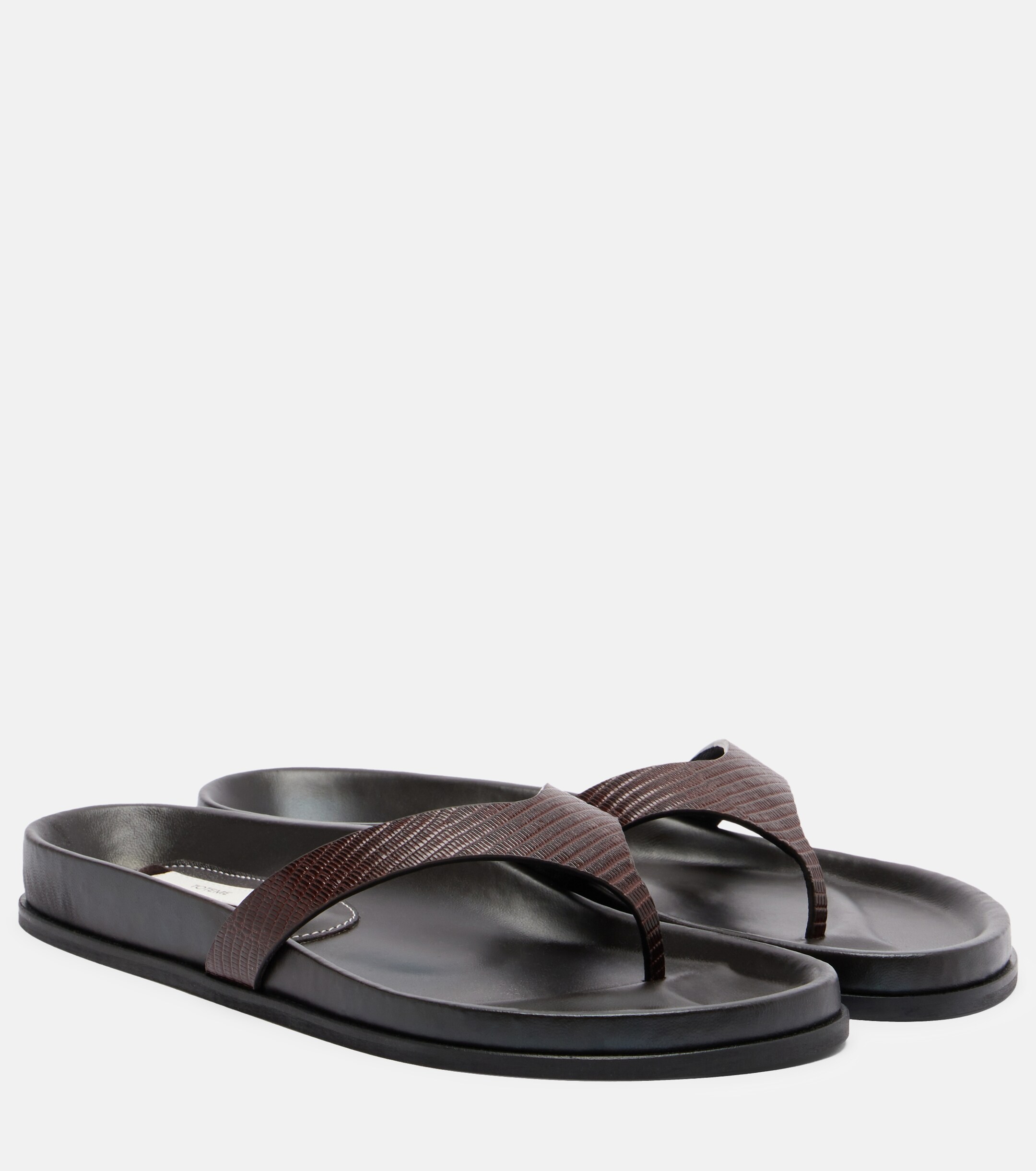 TOTEME Toteme Leather thong sandals