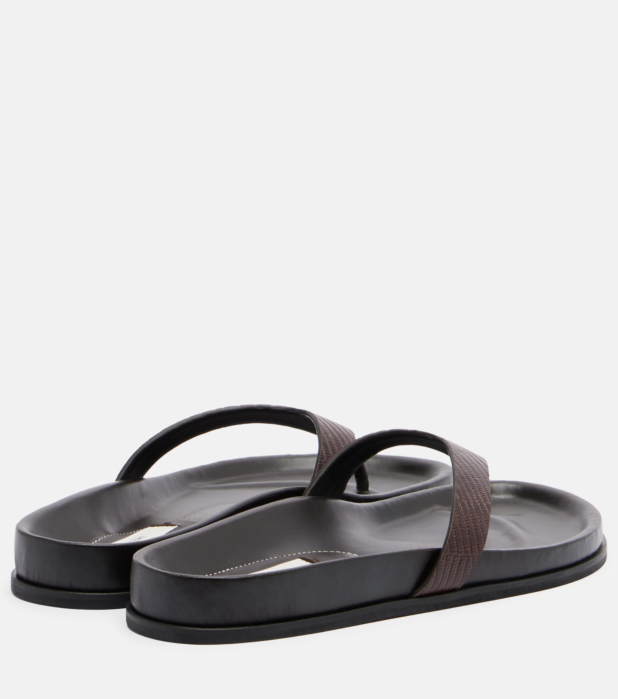 TOTEME Toteme Leather thong sandals