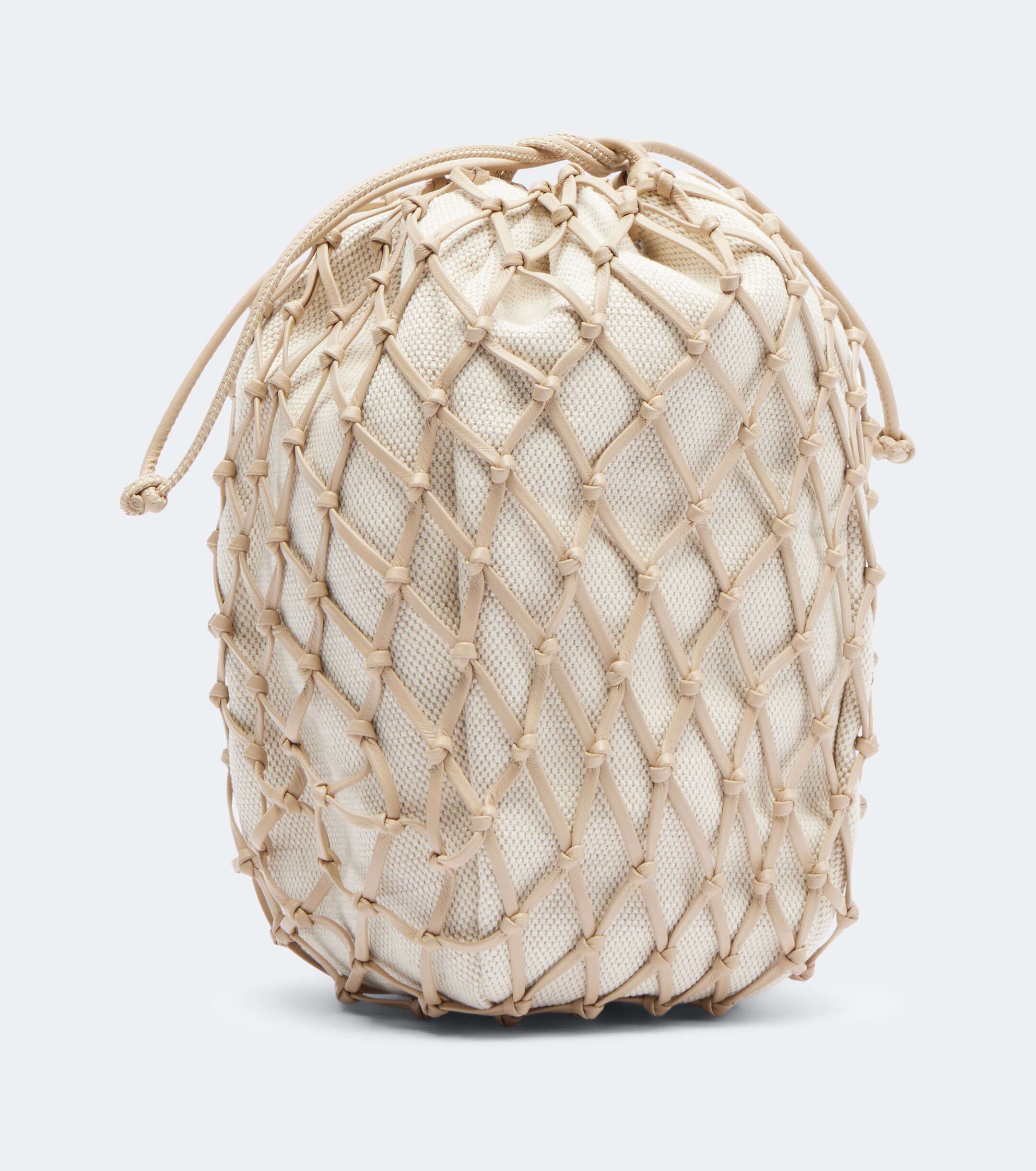 Savette Macramé Small leather pouch thumbnail