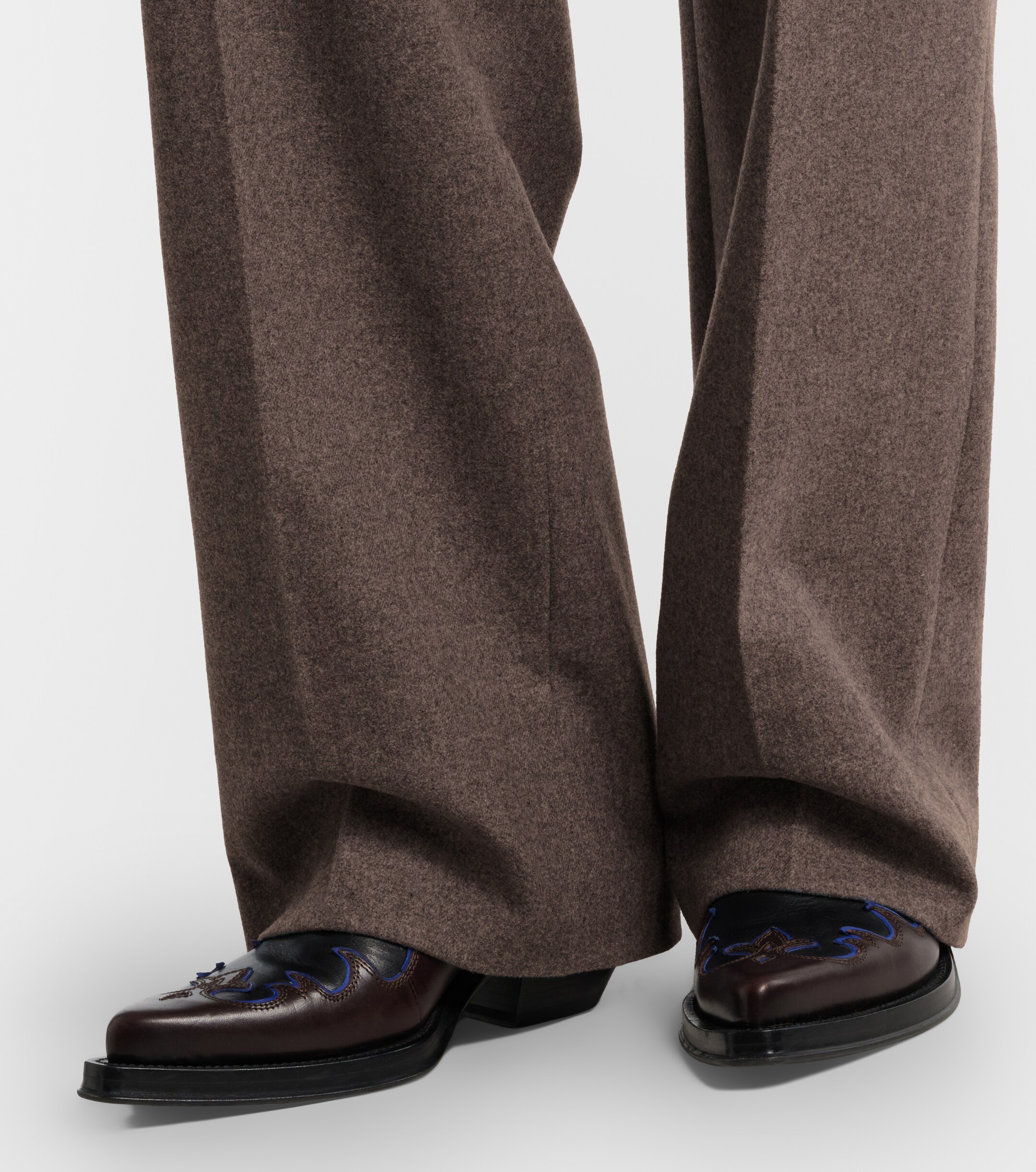 Gabriela Hearst Gabriela Hearst Henge wool and cashmere wide-leg pants