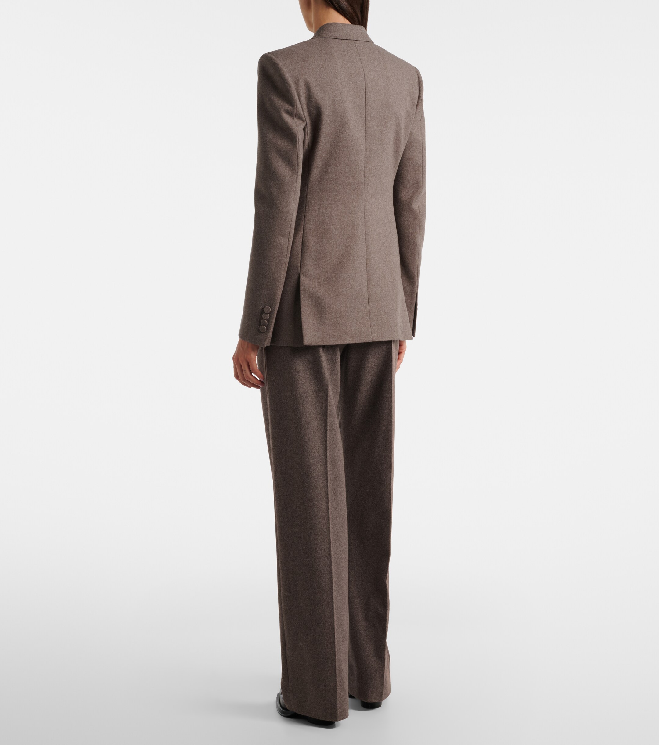 Gabriela Hearst Gabriela Hearst Henge wool and cashmere wide-leg pants