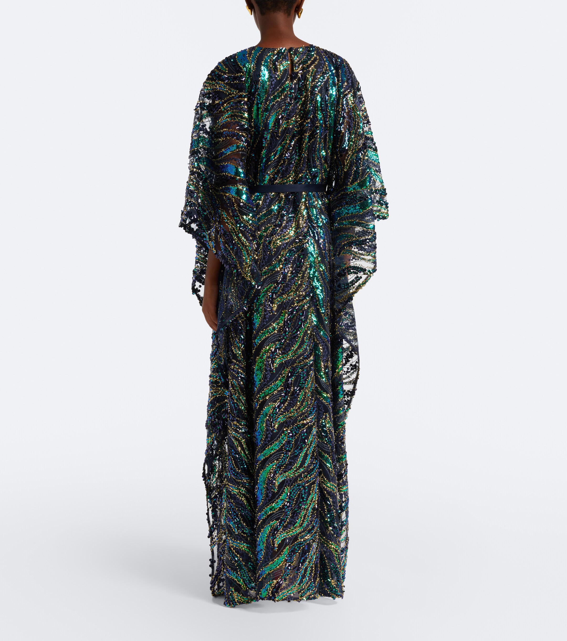 Taller Marmo Taller Marmo Firefly sequined kaftan