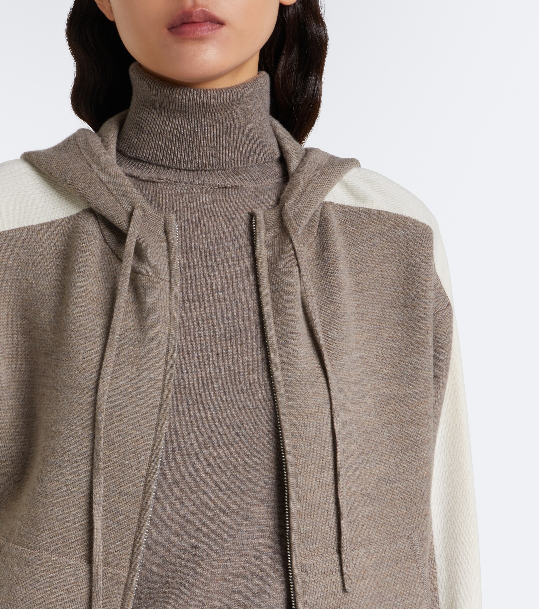 FUSALP Fusalp Nymira wool-blend zip-up hoodie
