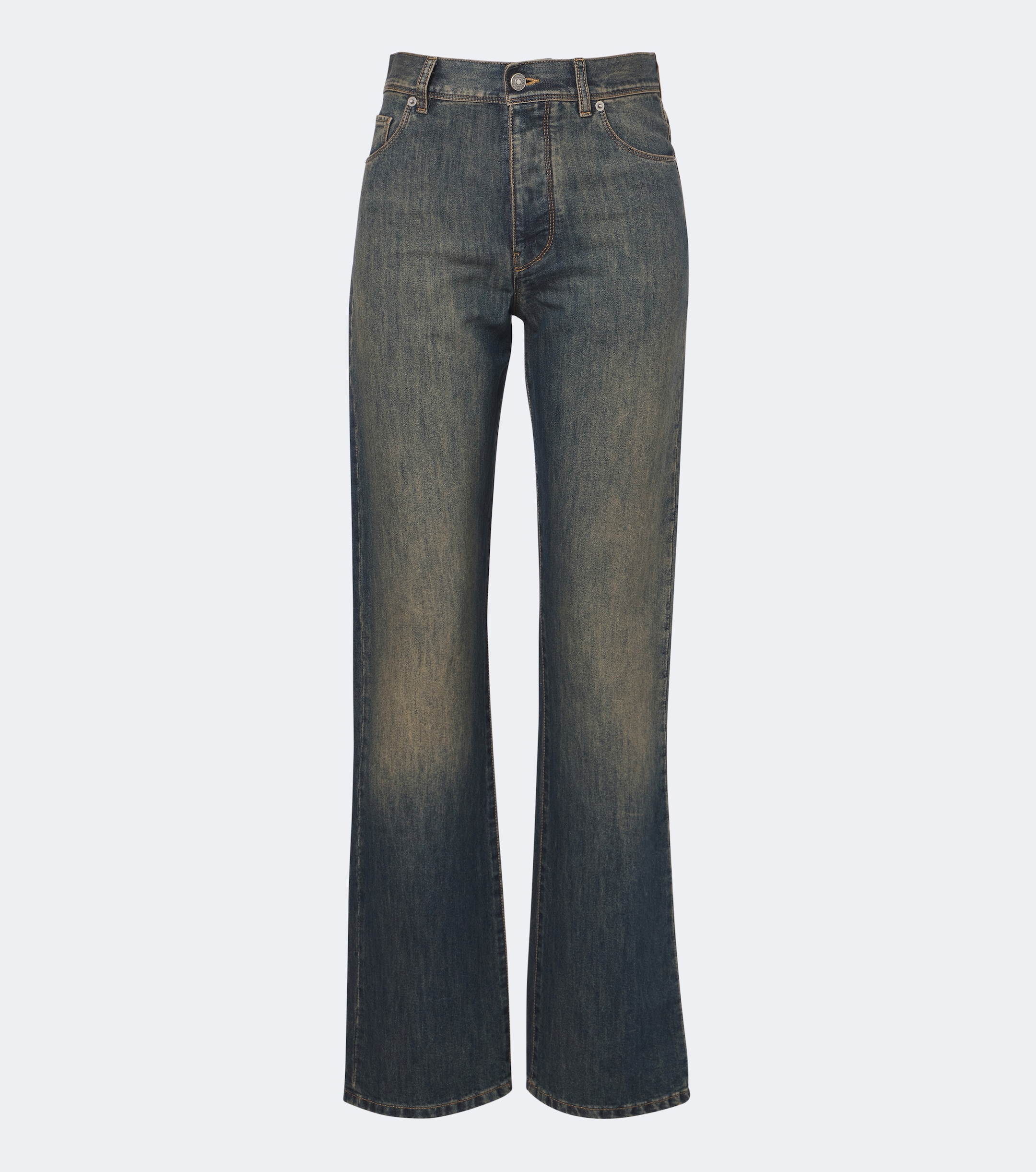 Fendi Fendi Faded wide-leg jeans