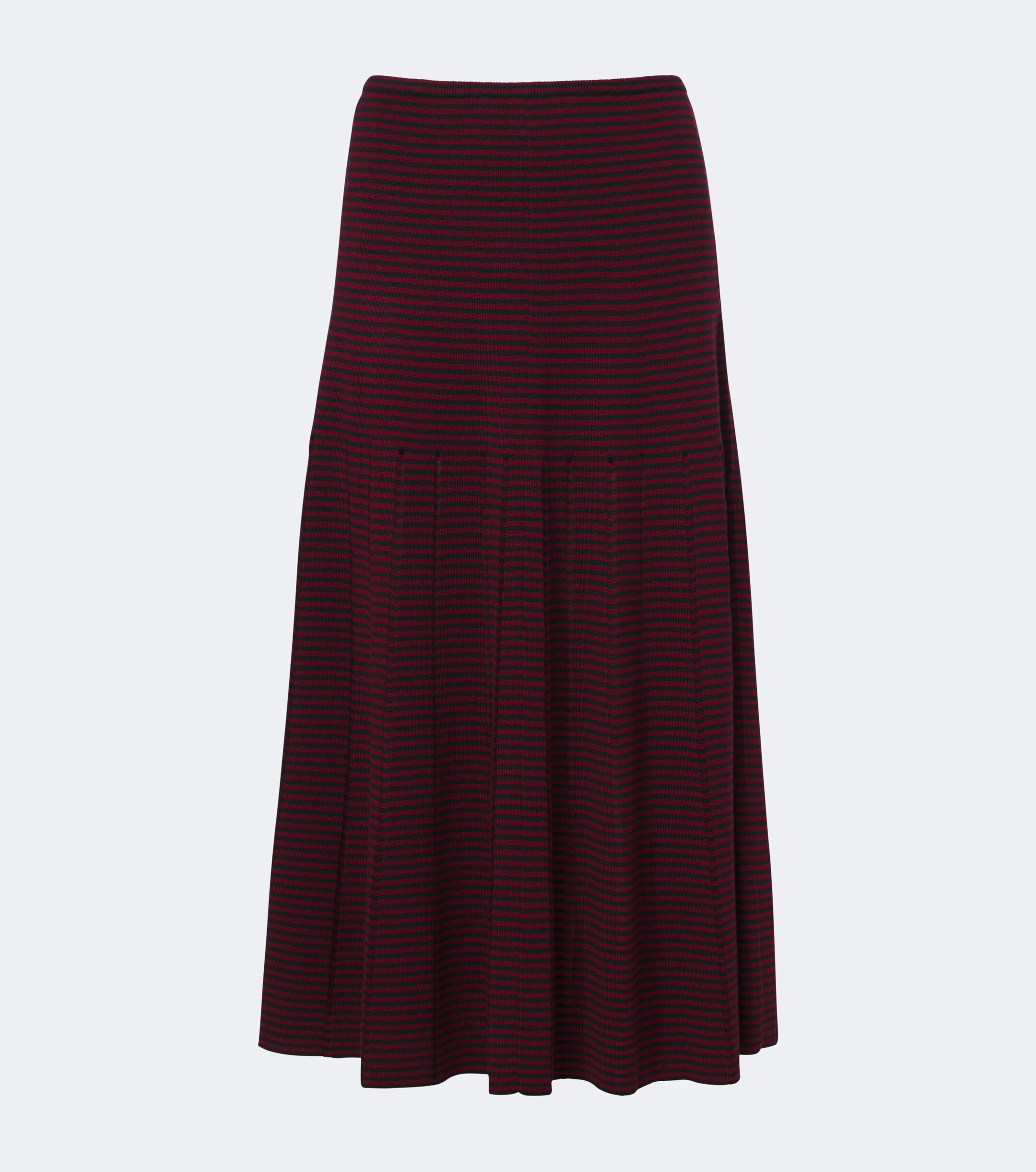 Proenza Schouler Proenza Schouler Phyllis striped wool and cotton midi skirt