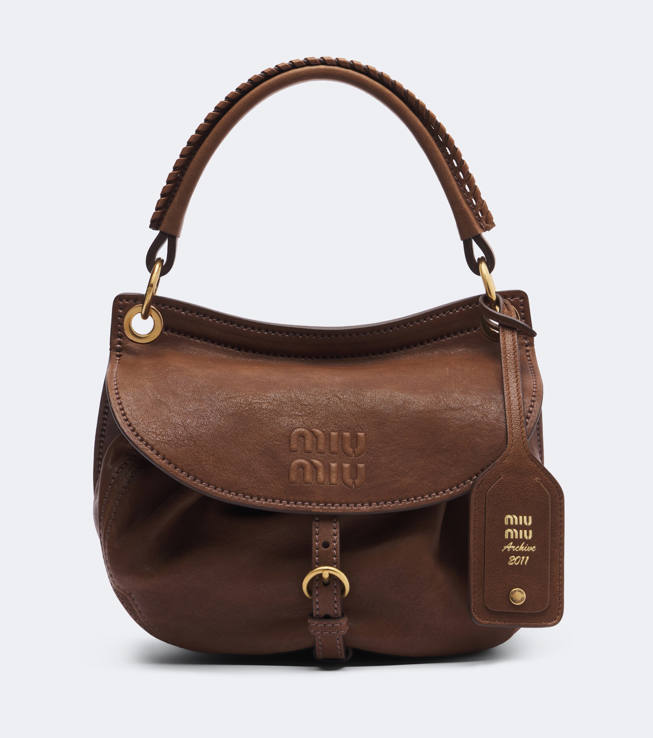 Miu Miu Miu Miu Rendez-vous leather shoulder bag