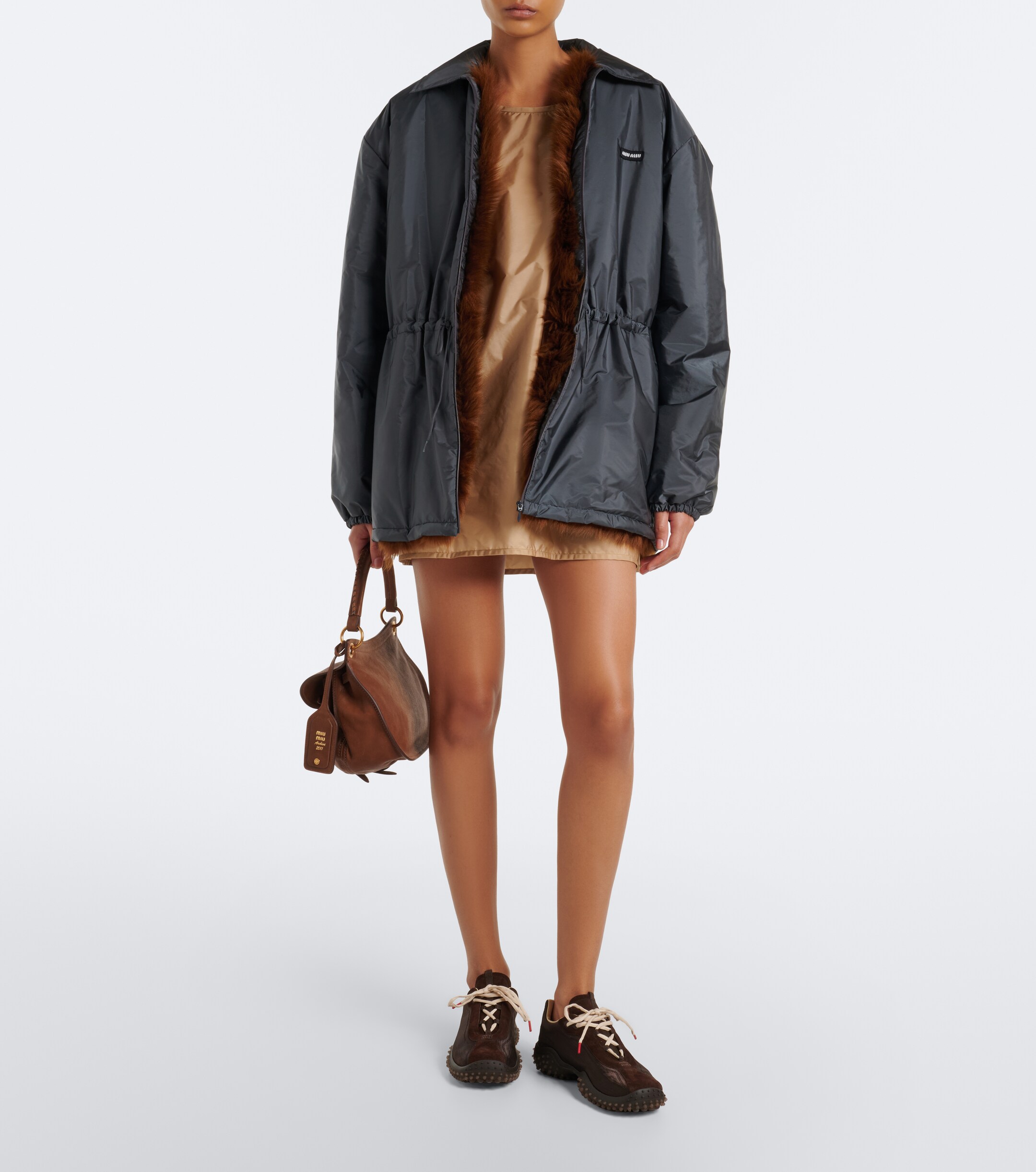 Miu Miu Miu Miu Rendez-vous leather shoulder bag
