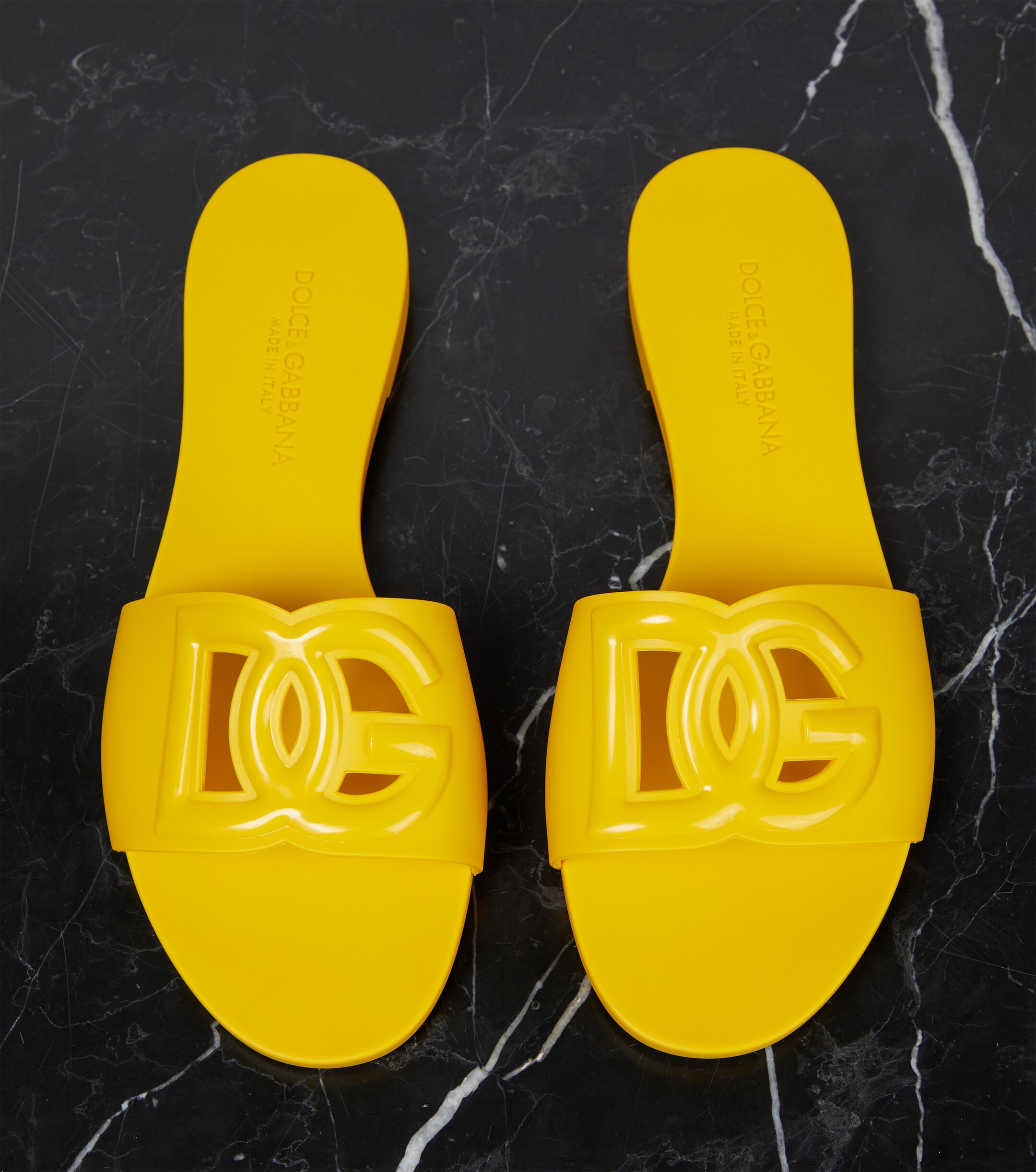 Dolce&Gabbana DG rubber slides thumbnail