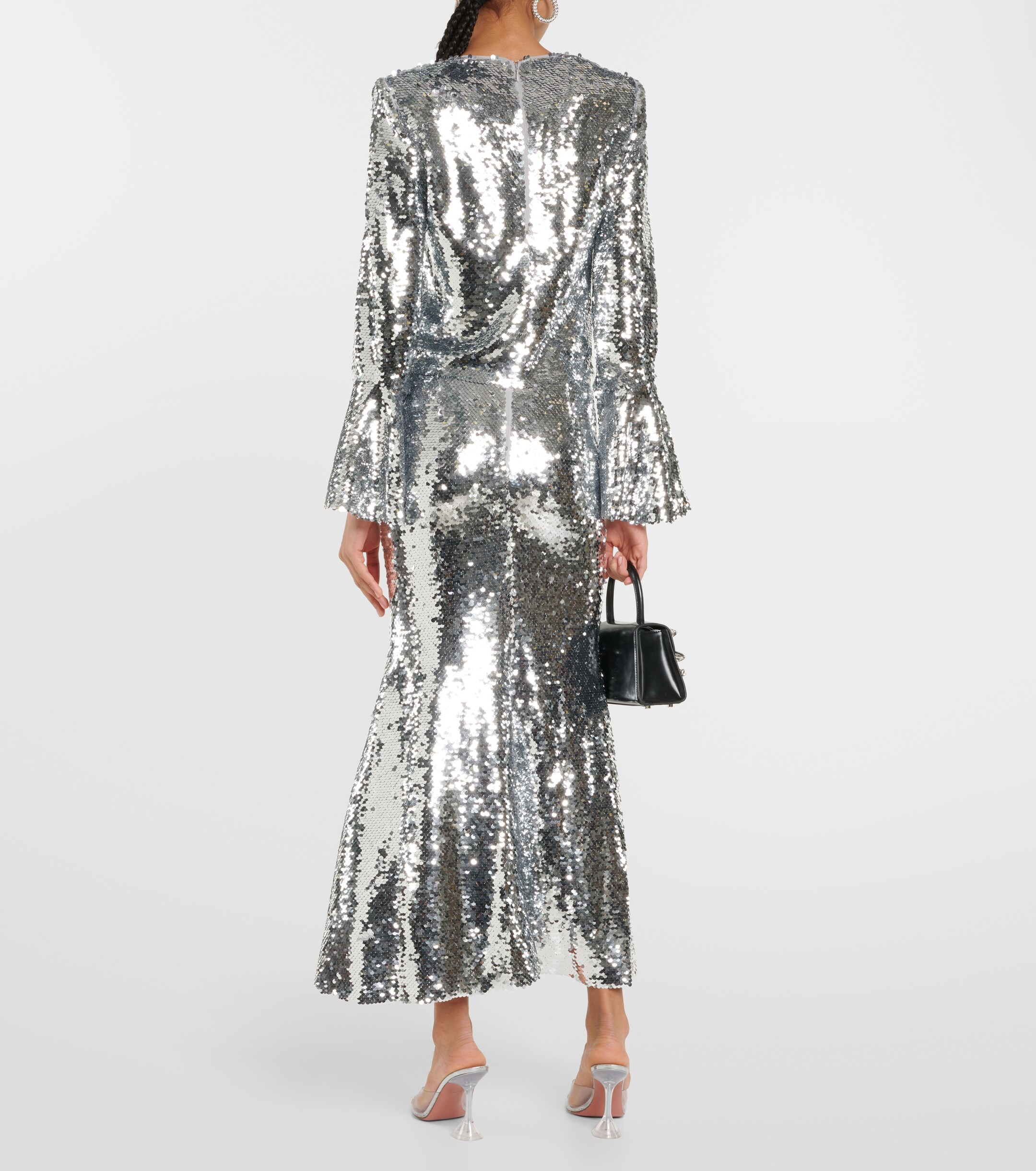 self-portrait Sequined top thumbnail