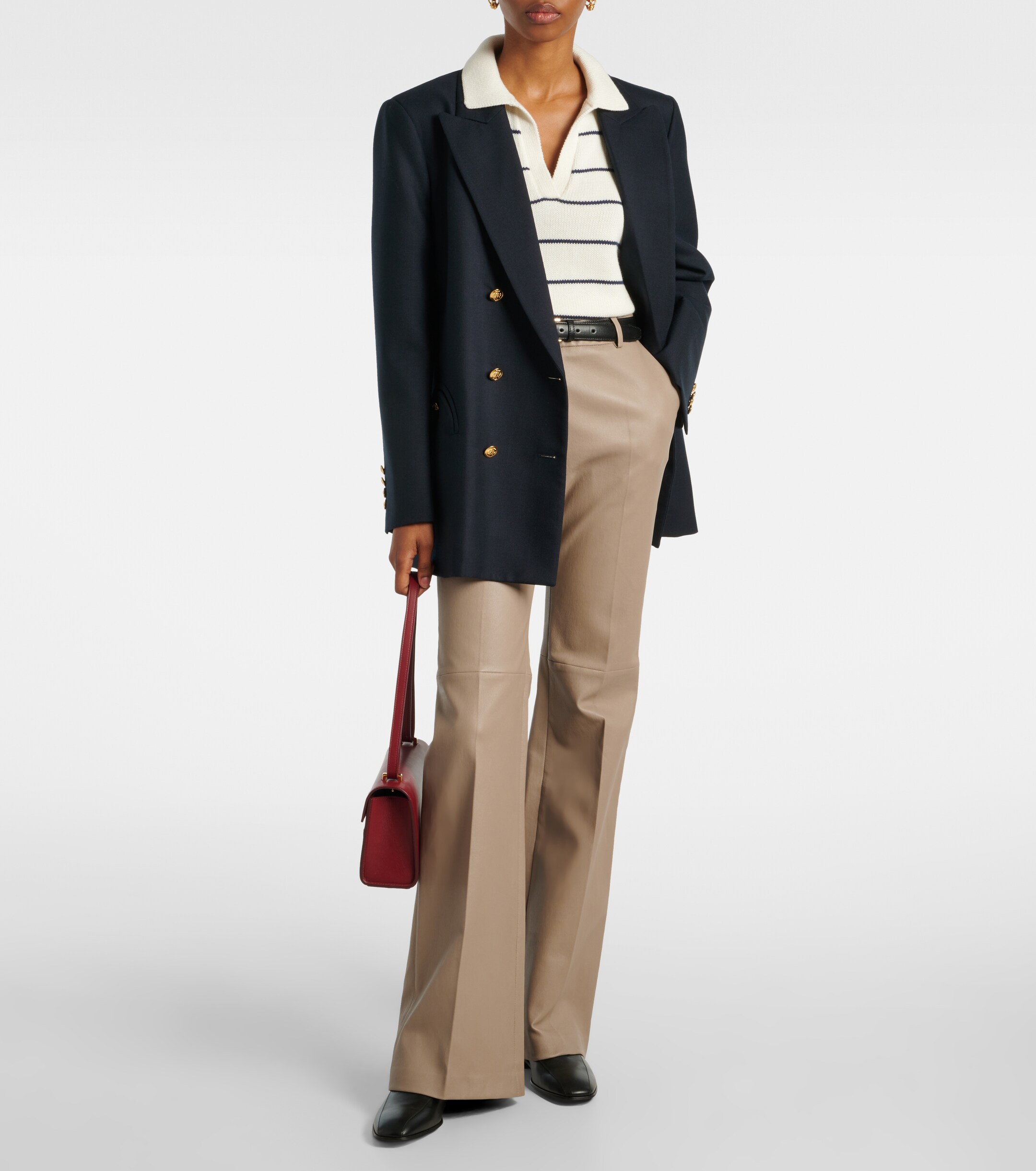 Velvet Velvet Nayla cotton and cashmere sweater vest