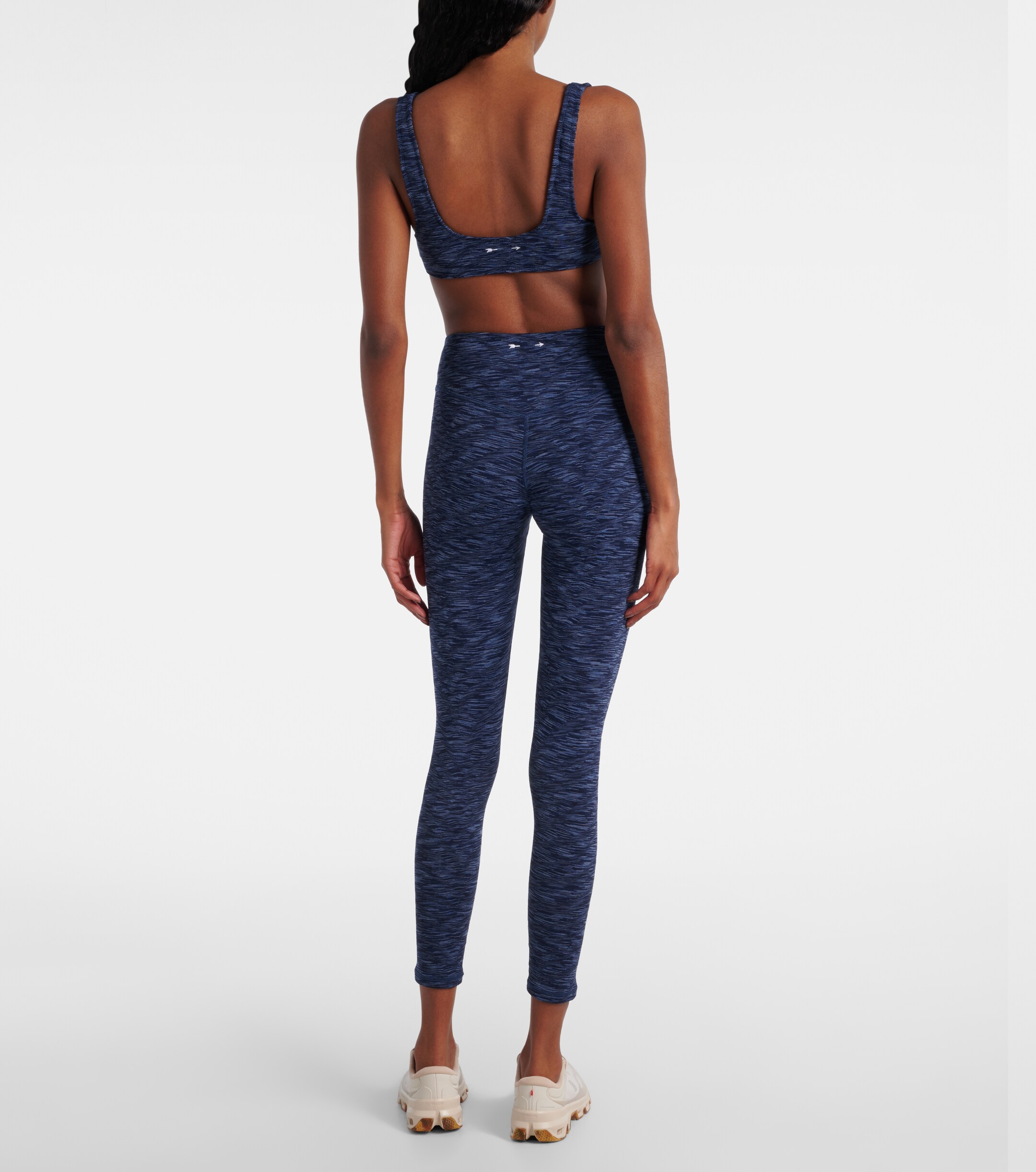 The Upside The Upside Mystere reversible printed sports bra