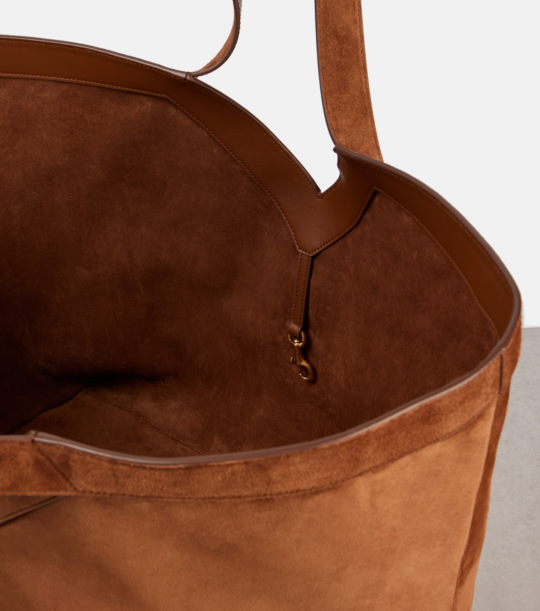Saint Laurent Y suede tote bag